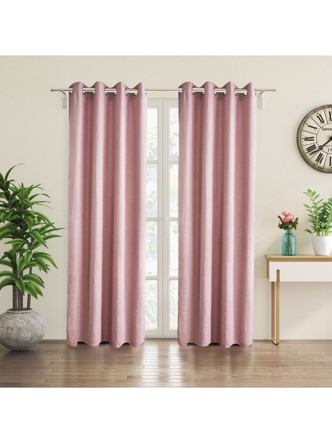 

Home Centre Purple Room Darkening Door Curtain