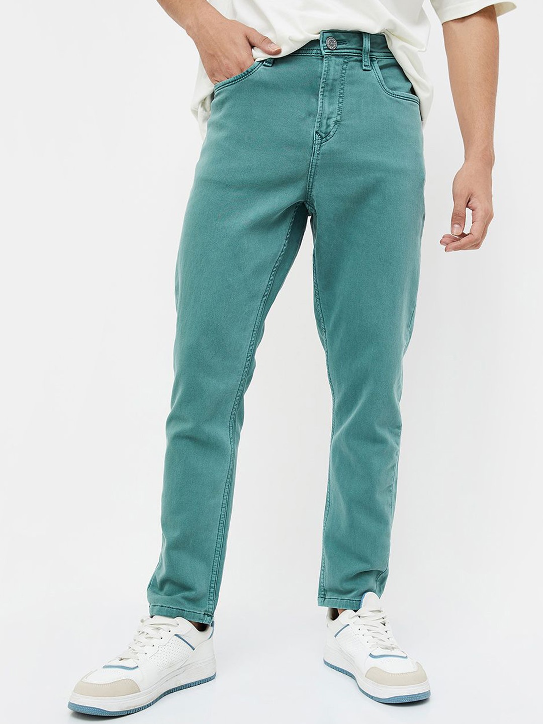 

Forca by Lifestyle Men Chinos Trousers, Teal