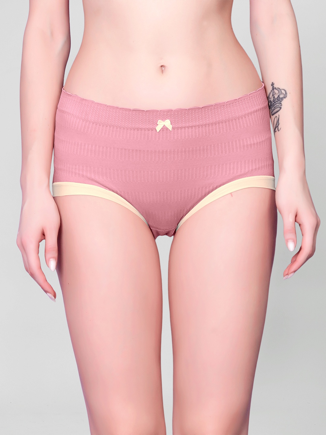 

Flenzy Mid Rise Hipster Briefs GP105_PK, Pink