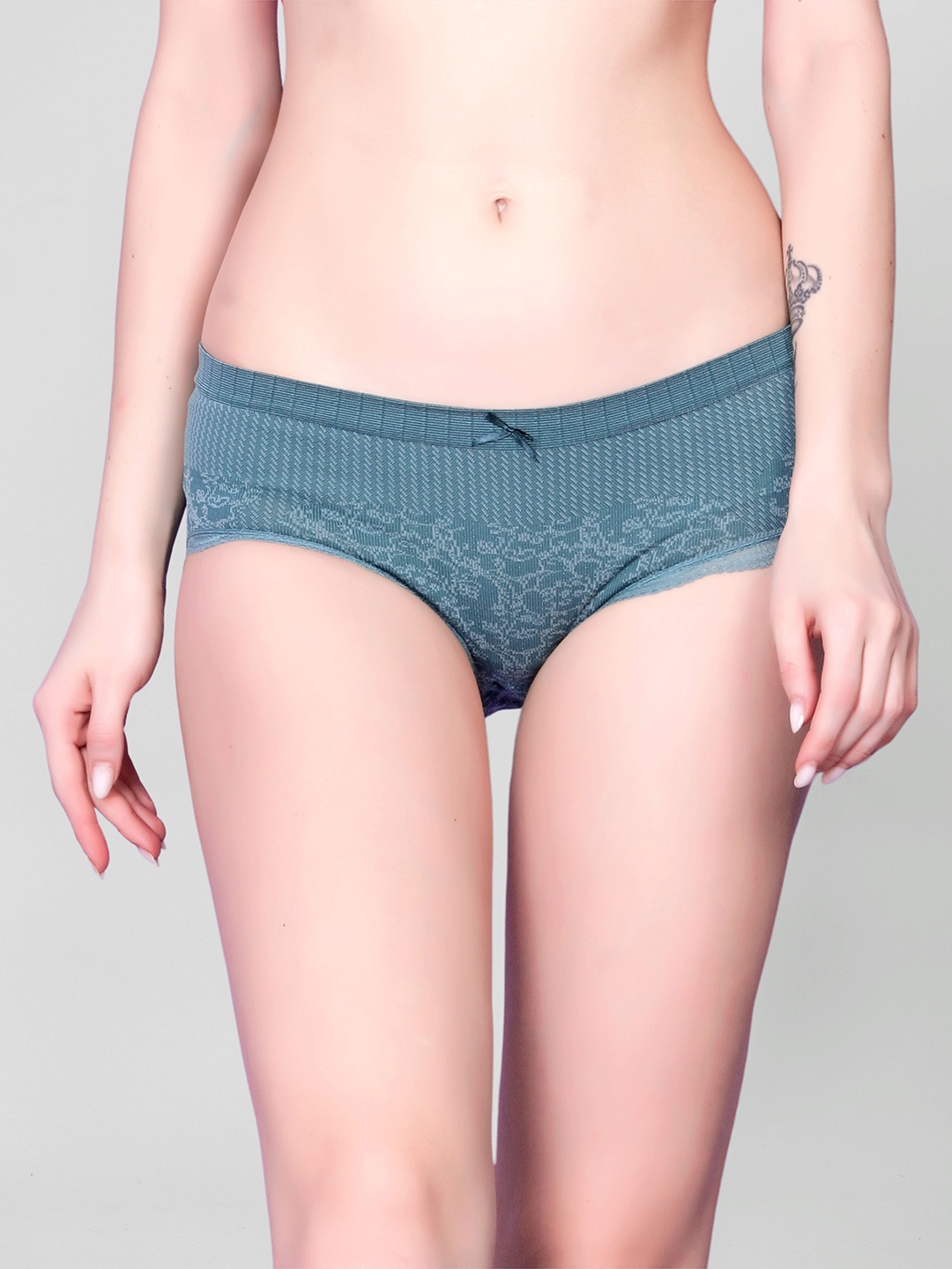 Flenzy Laced Hipster Briefs GP106_BL, Blue