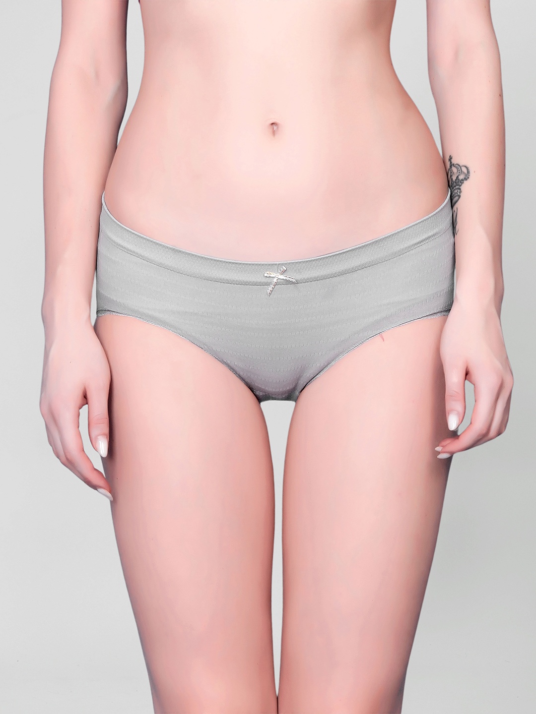 

Flenzy Mid-Rise Hipster Brief GP108_GR, Grey