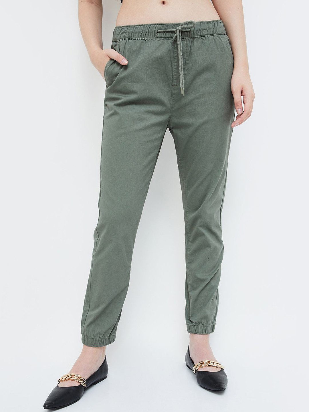 

CODE by Lifestyle Women Trousers, Olive