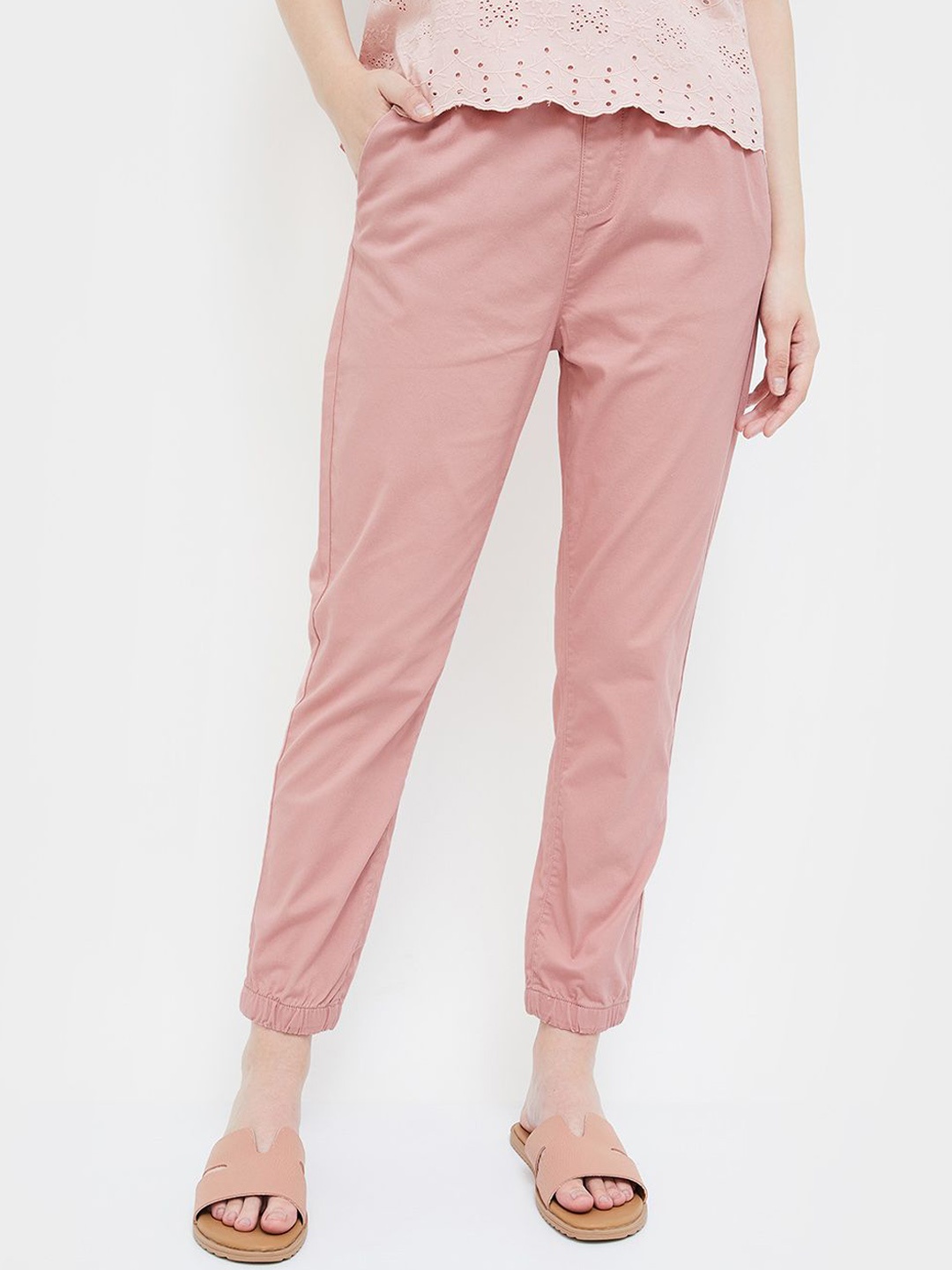

CODE by Lifestyle Women Joggers Trousers, Pink
