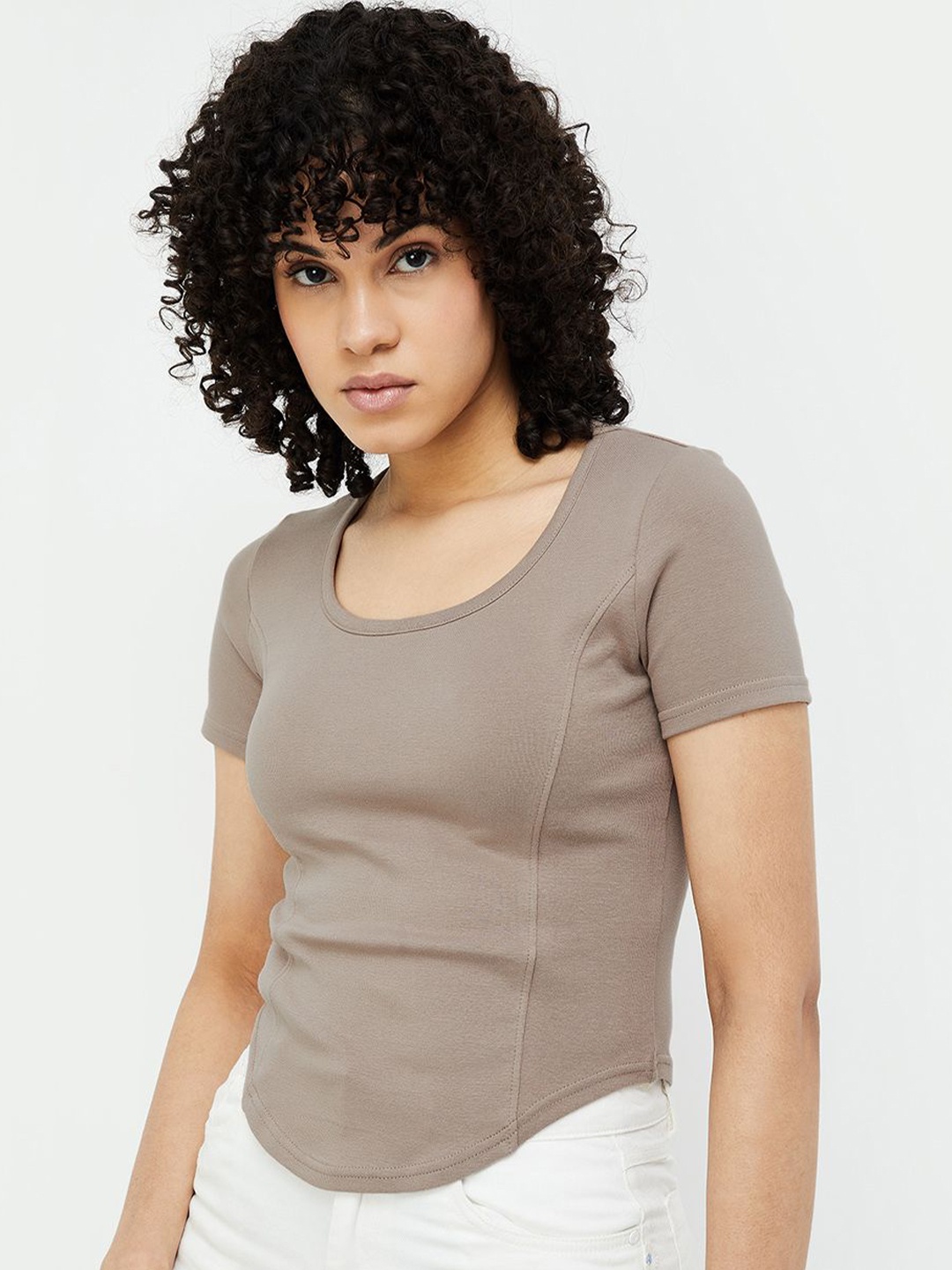 

Ginger by Lifestyle Cotton Top, Brown
