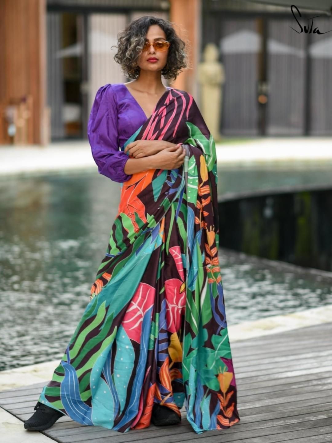 

Suta Saree, Green