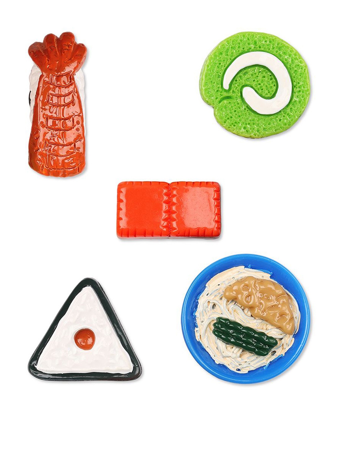 

Crocs 5-Pcs 3D Mini Sushi Party Jibbitz, Red