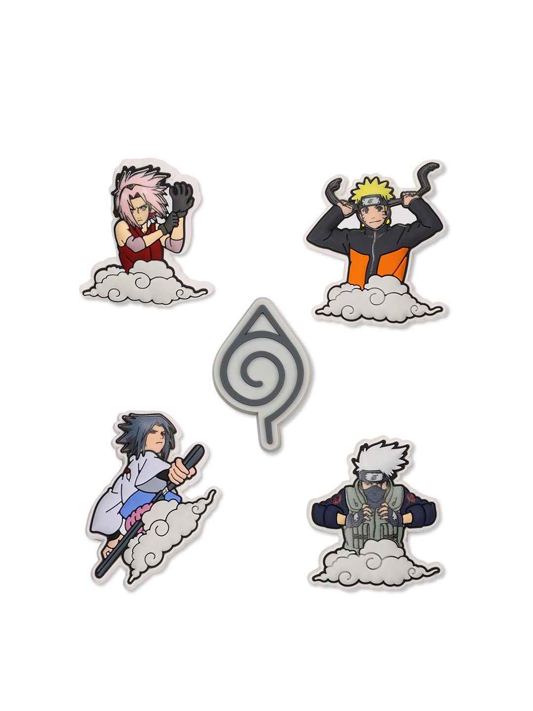 

Crocs 5 Pcs Naruto Uzumaki Jibbitz, Multi