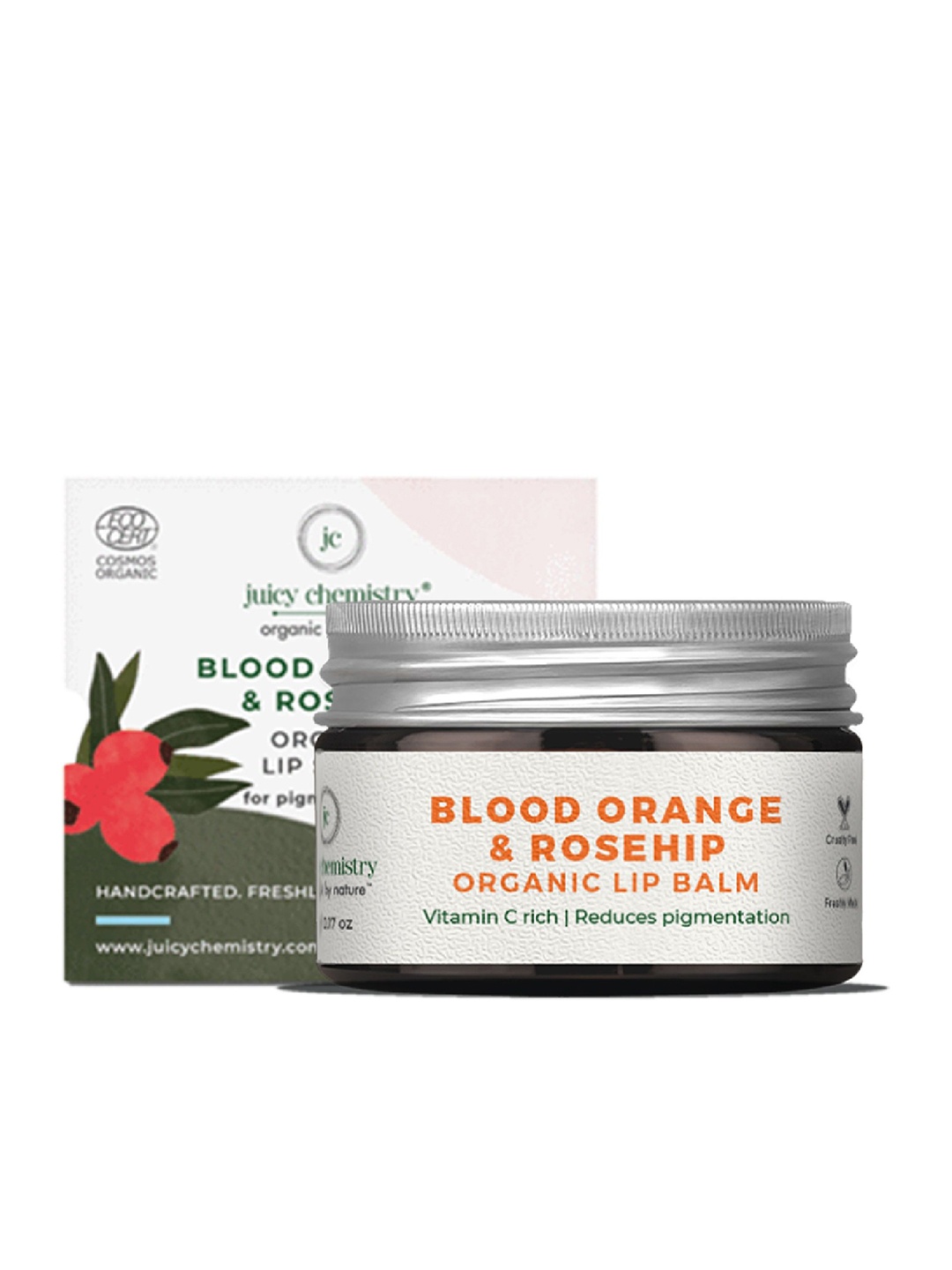

Juicy Chemistry Blood Orange & Rosehip Lip Balm - 5g