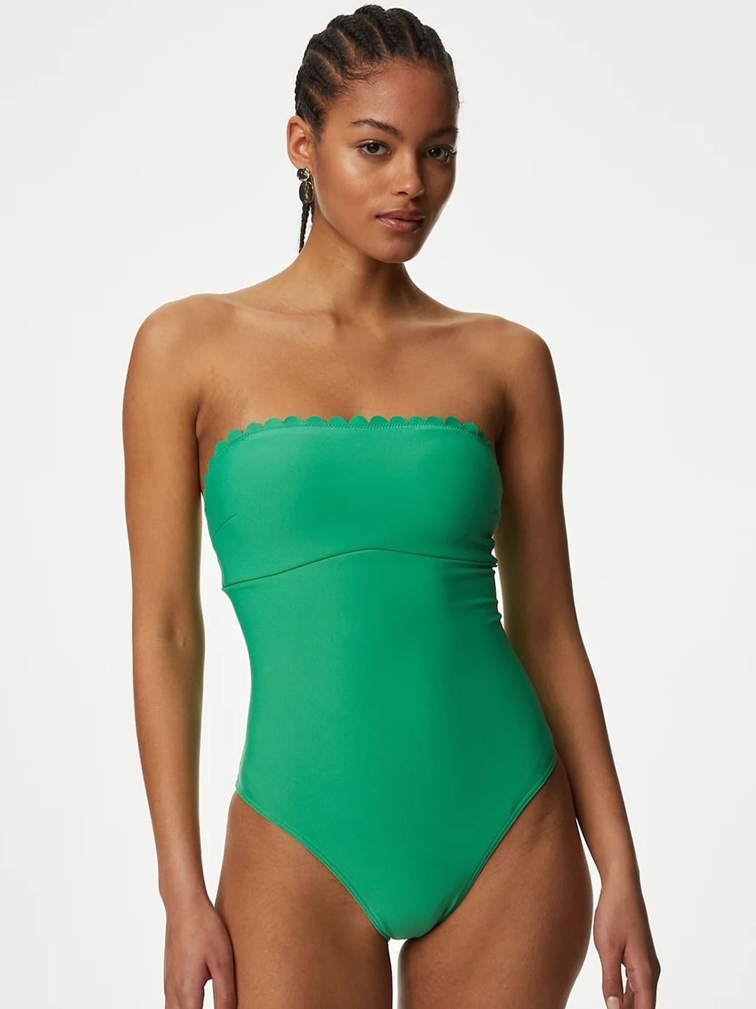 

Marks & Spencer Shoulder Straps Swimsuit, Green