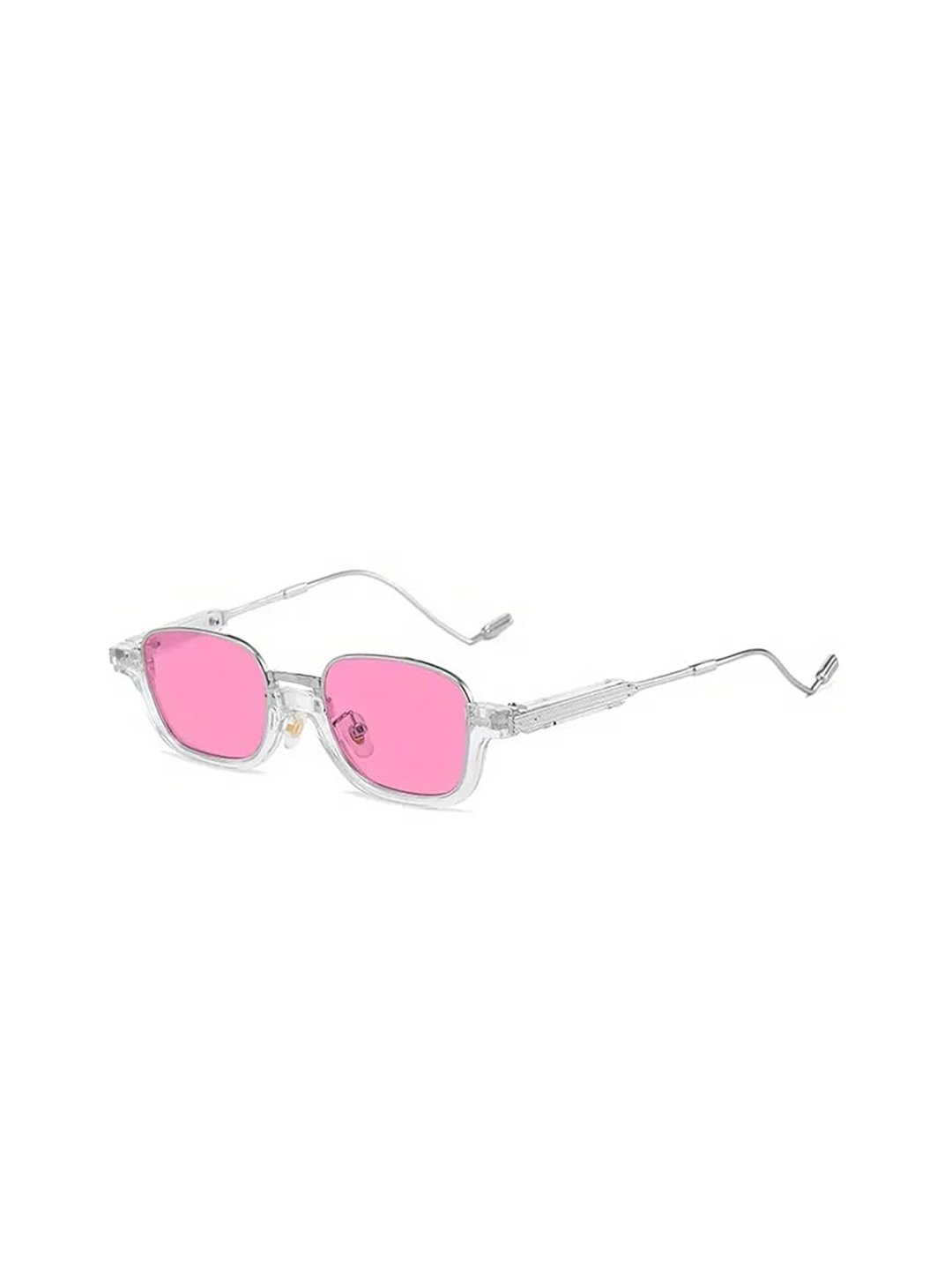 

AUGEN Unisex Square Sunglasses with UV Protected Lens, Pink