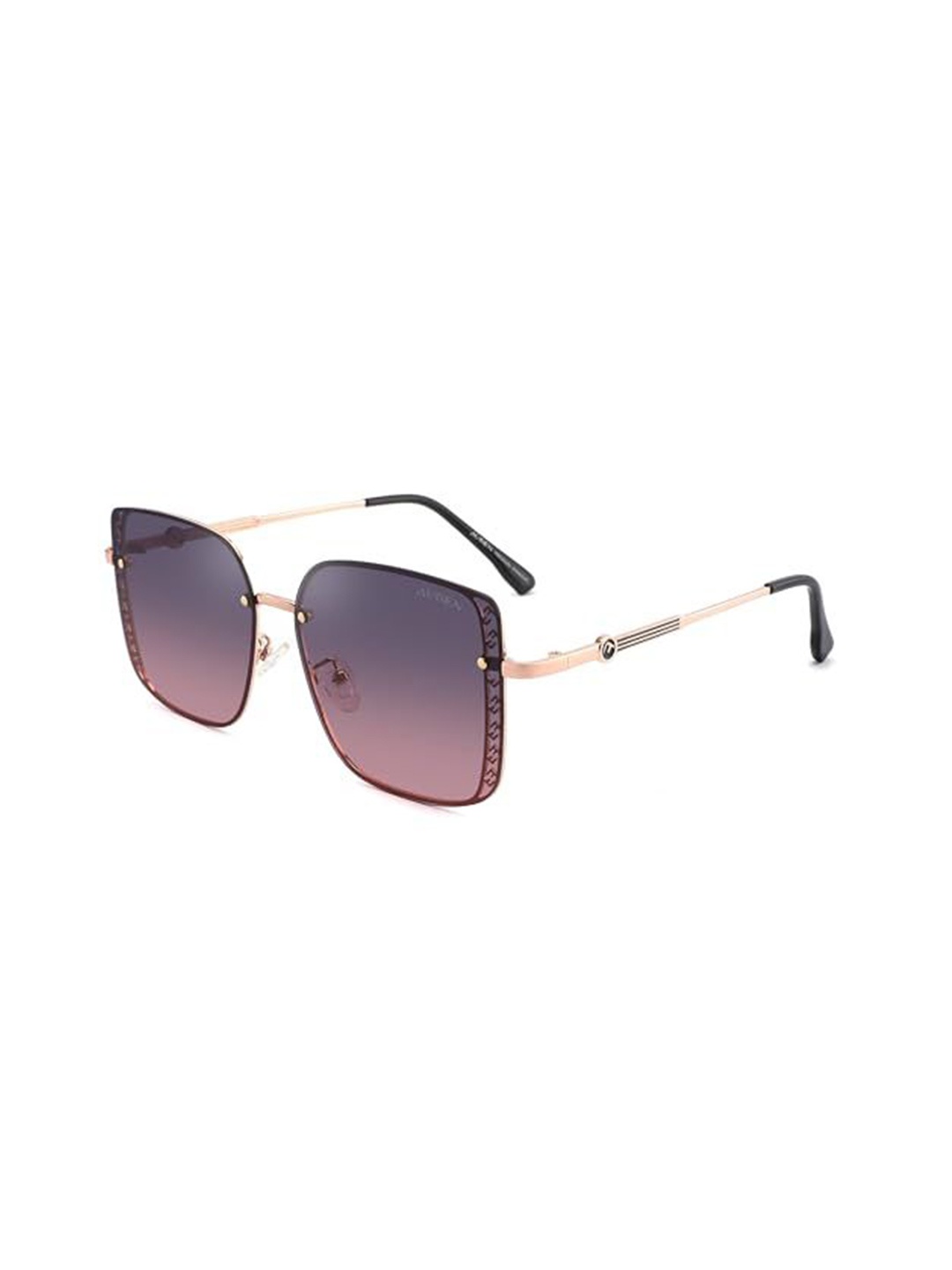 

AUGEN Unisex Square Sunglasses with UV Protected Lens, Grey