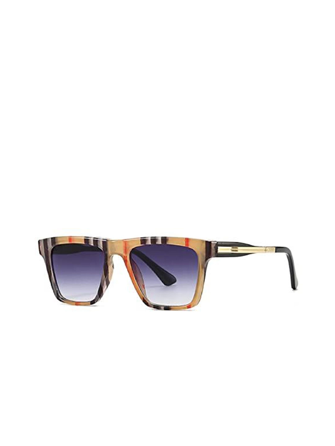 AUGEN Unisex Square Sunglasses with UV Protected Lens, Blue