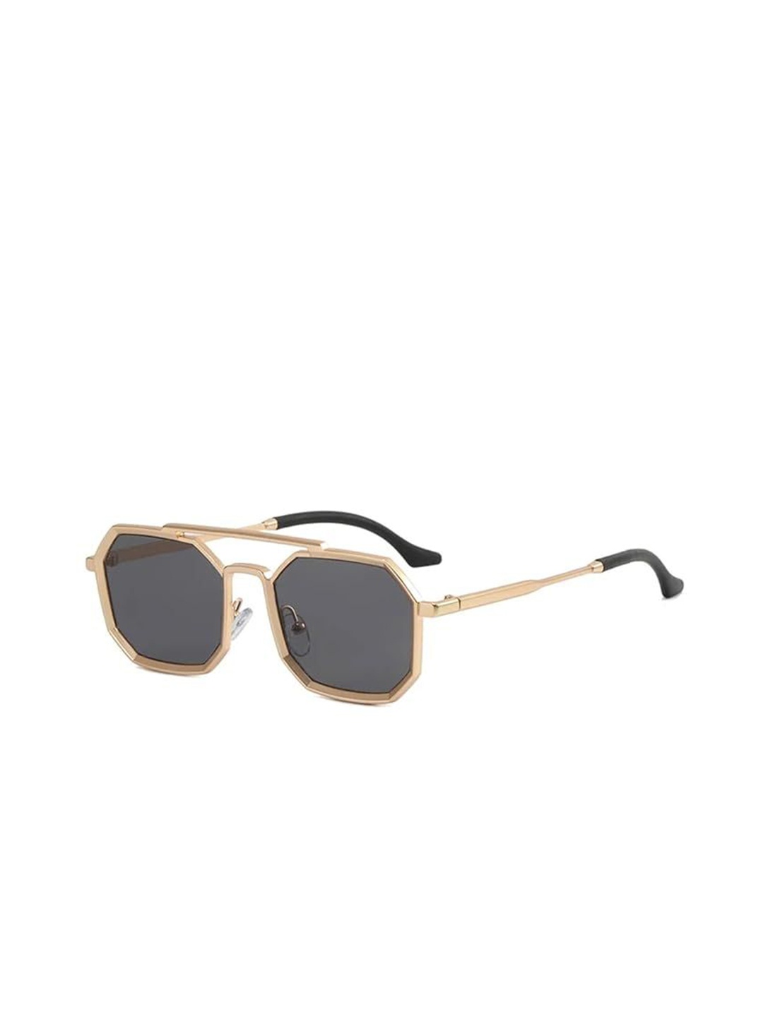 AUGEN Unisex Round Sunglasses with UV Protected Lens, Grey