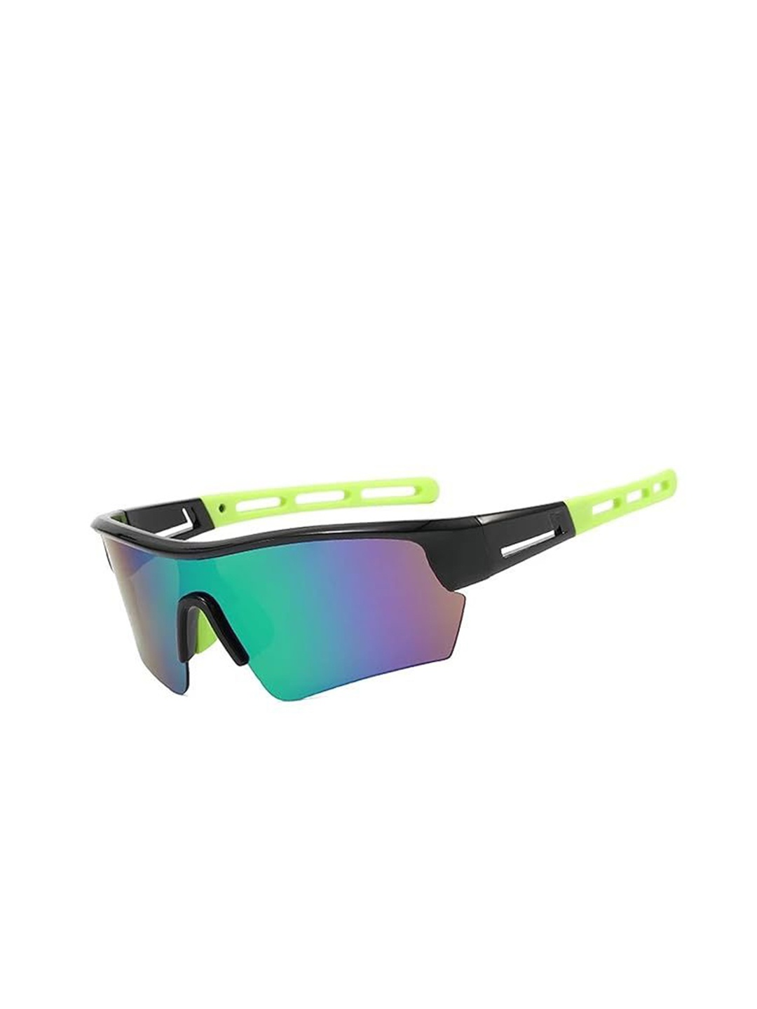 AUGEN Unisex Sports Sunglasses with UV Protected Lens, Green