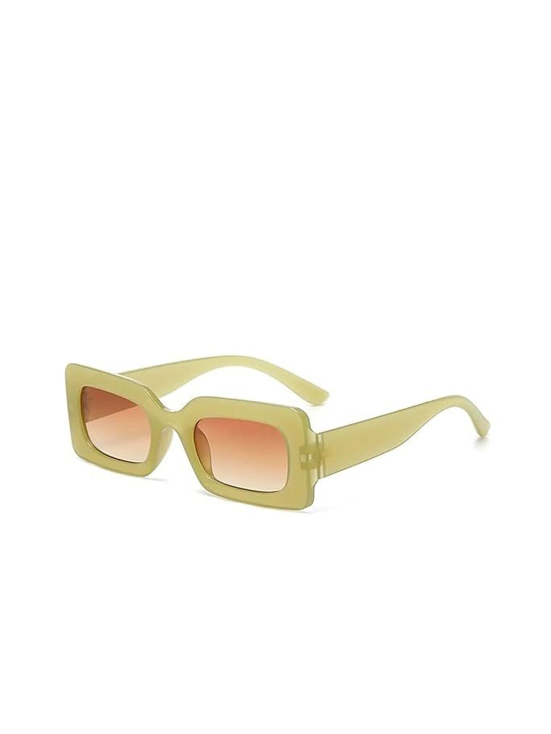 

AUGEN Unisex Square Sunglasses with UV Protected Lens, Brown
