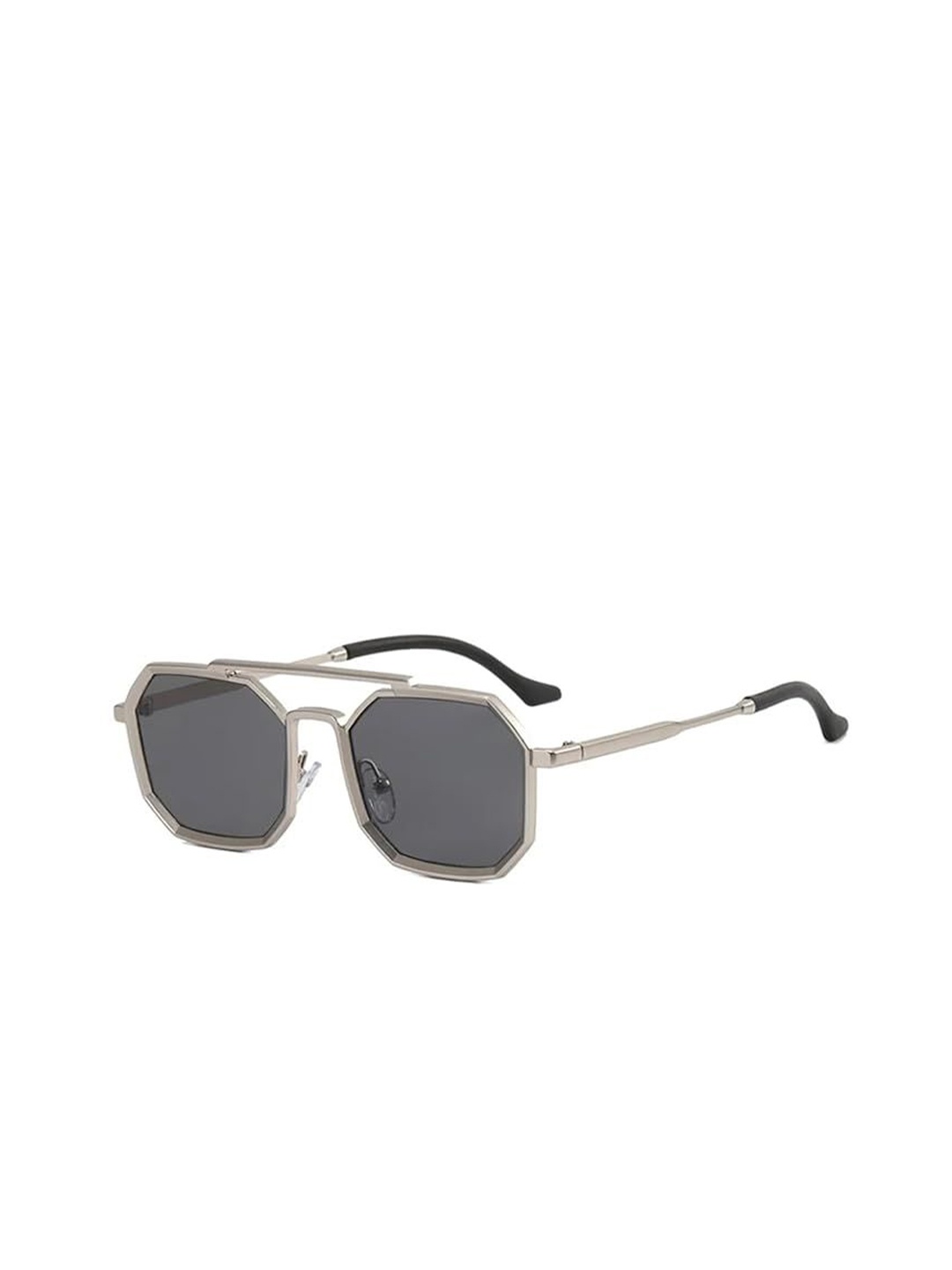 

AUGEN Unisex Square Sunglasses with UV Protected Lens, Grey