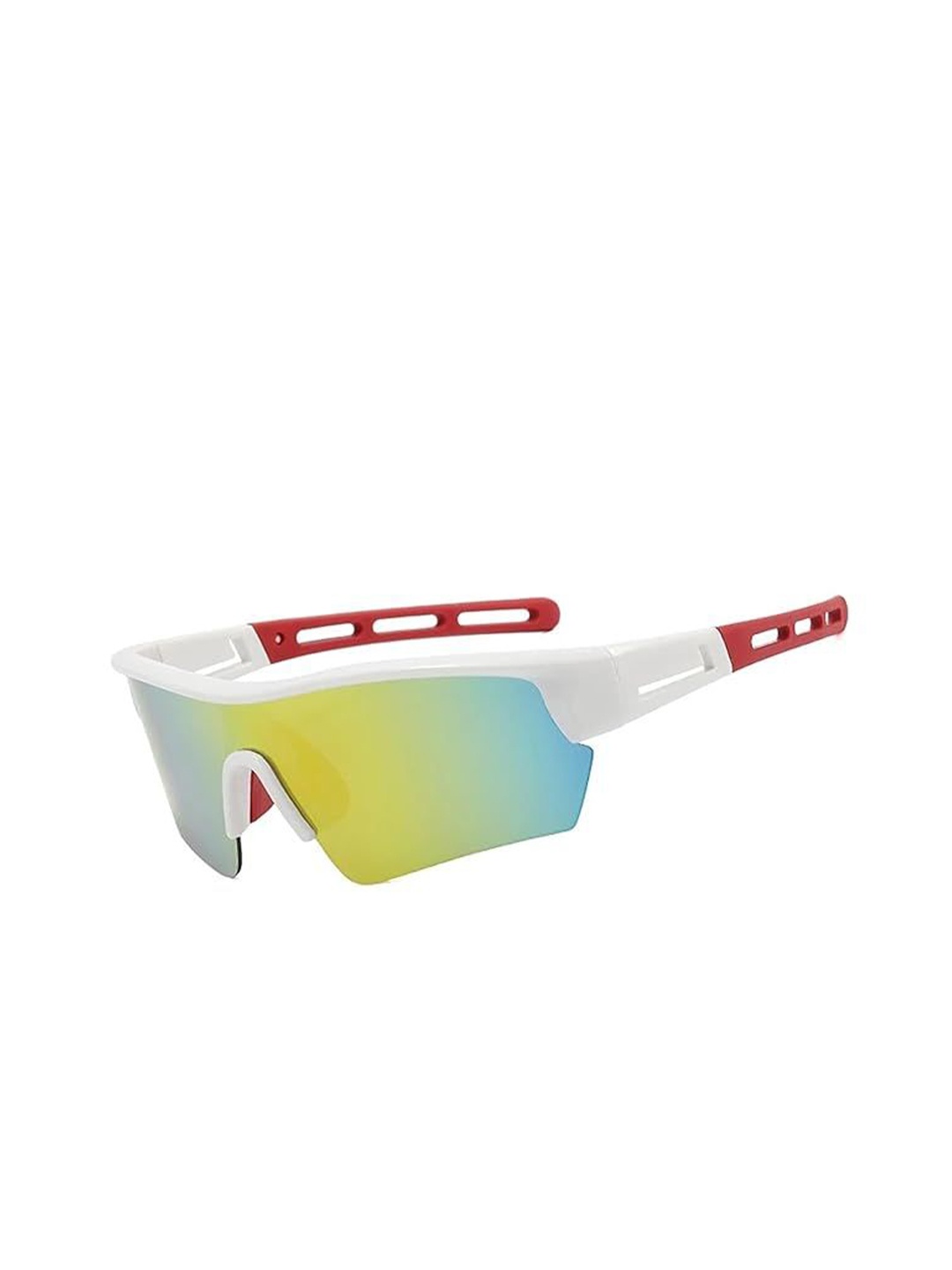 AUGEN Unisex Other Sunglasses with UV Protected Lens, Yellow