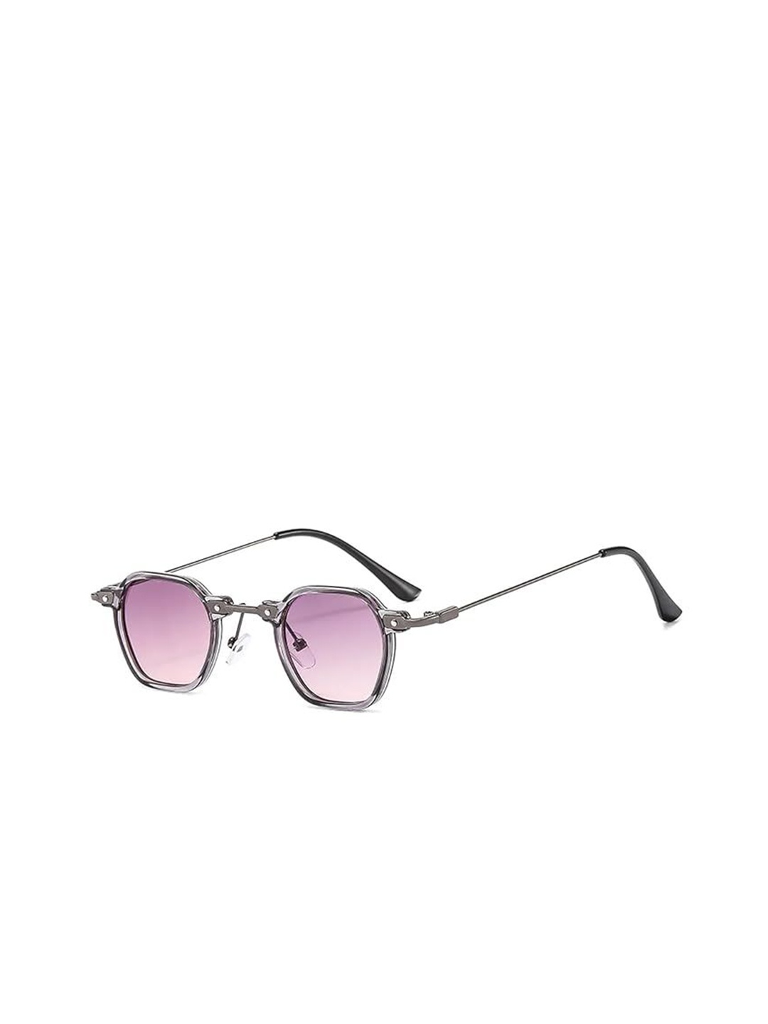 

AUGEN Unisex Square Sunglasses with UV Protected Lens, Purple
