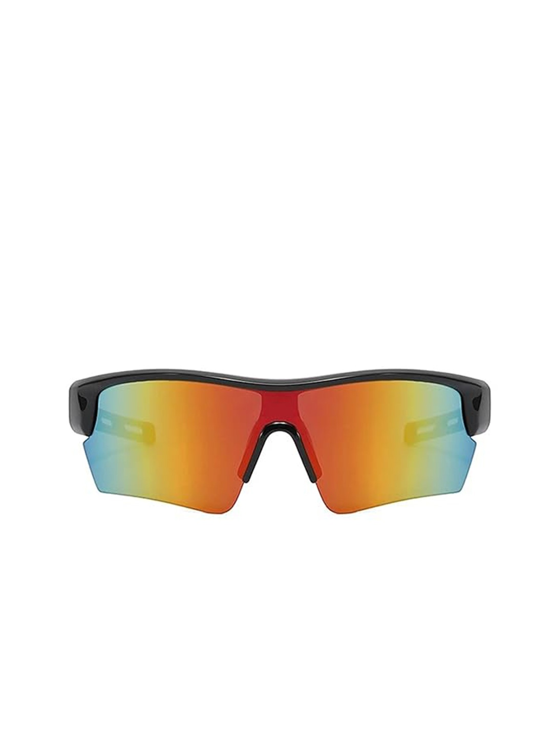 

AUGEN Unisex Oversized Sunglasses with UV Protected Lens, Orange