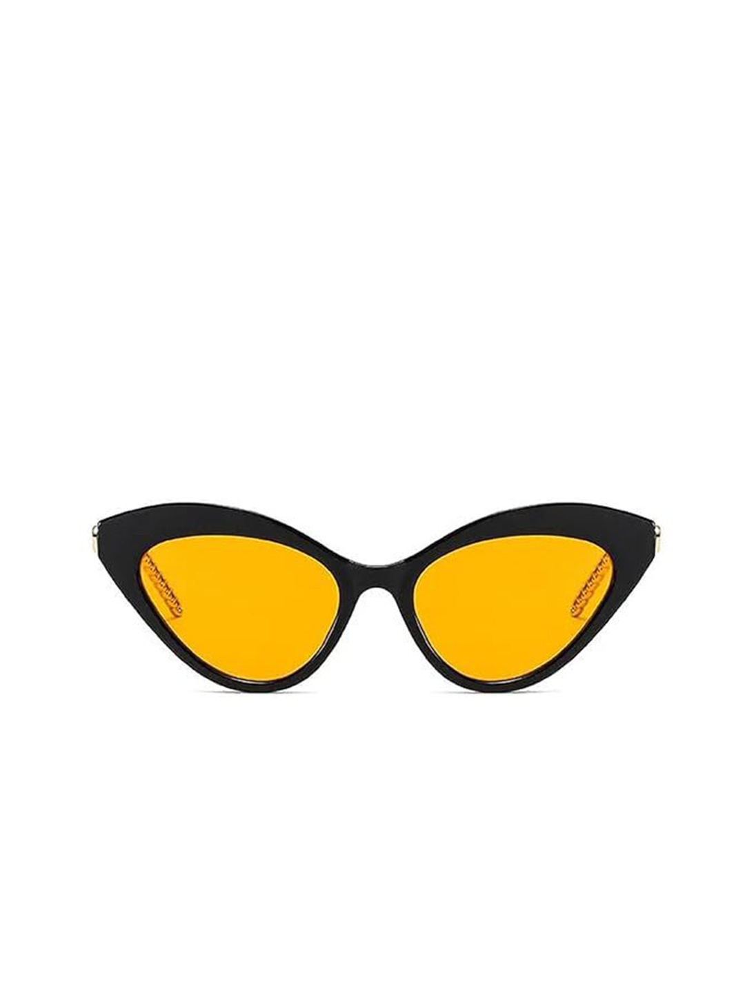 

AUGEN Unisex Butterfly Sunglasses with UV Protected Lens, Yellow