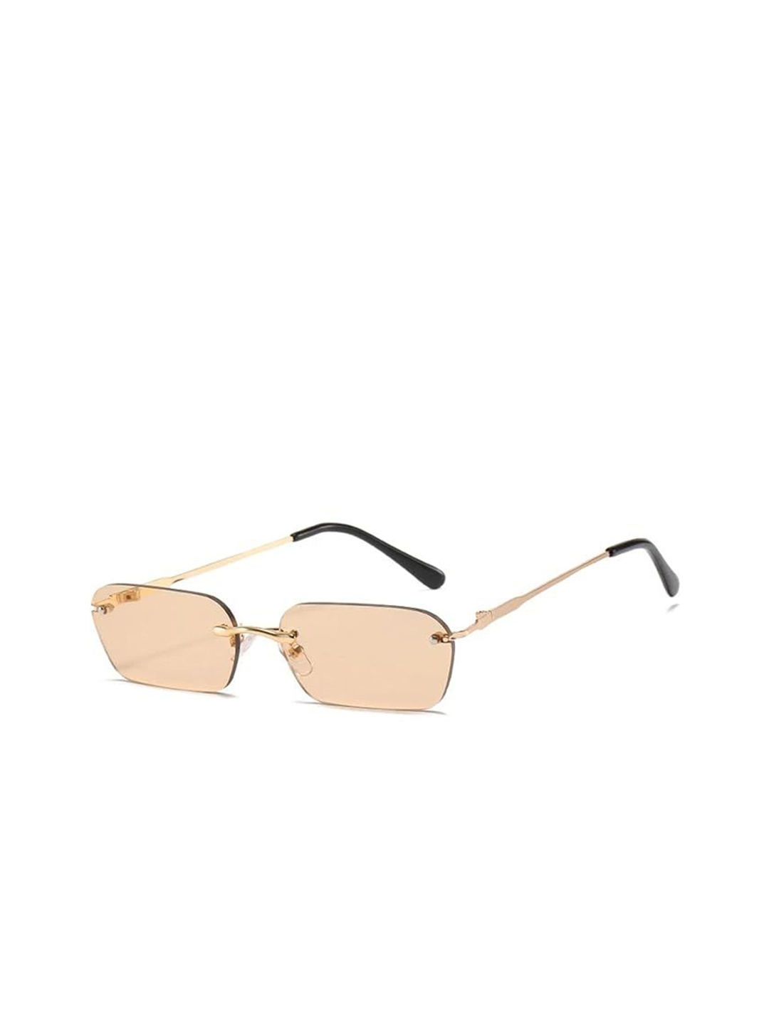 

AUGEN Unisex Square Sunglasses with UV Protected Lens, Brown