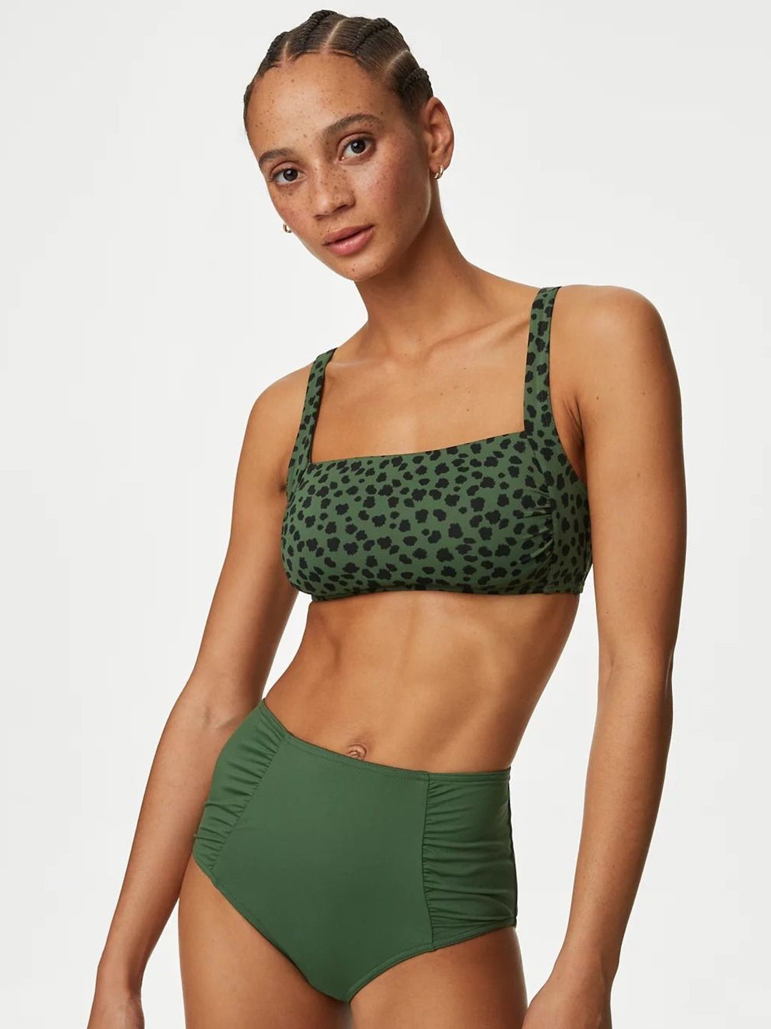 

Marks & Spencer Women Swim Bottoms, Green