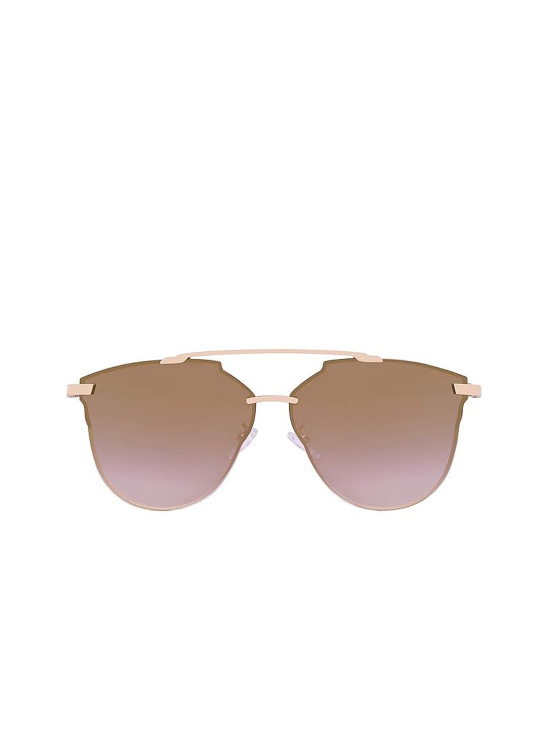 

AUGEN Unisex Oval Sunglasses with UV Protected Lens, Brown