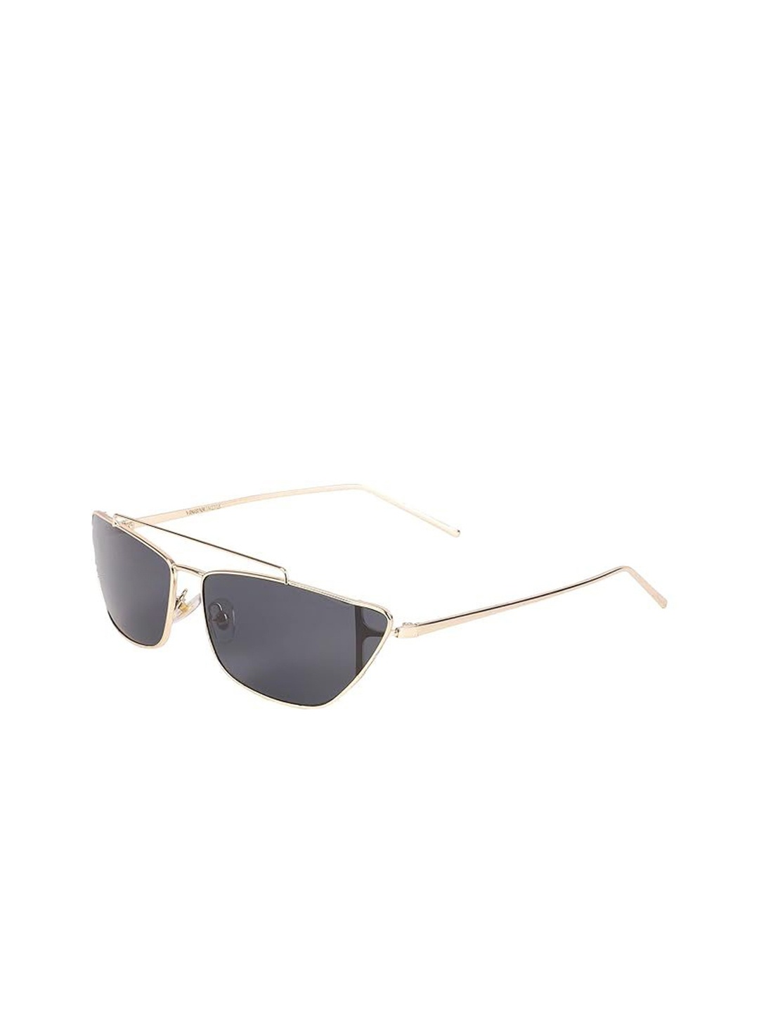 

AUGEN Unisex Square Sunglasses with UV Protected Lens, Black