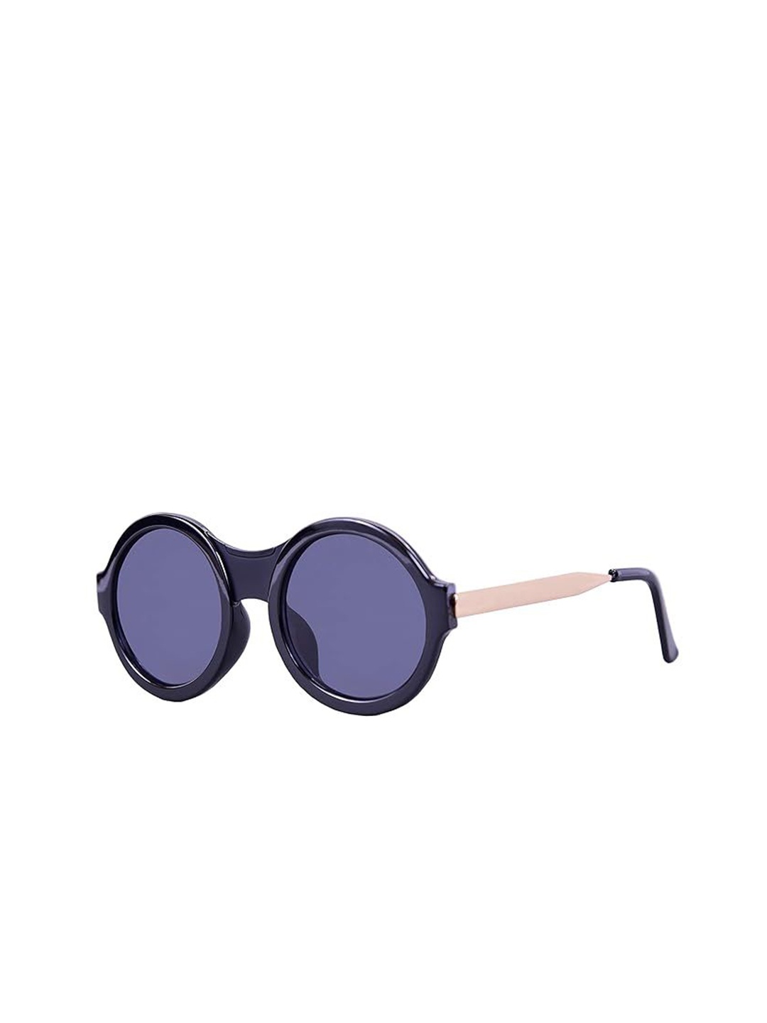 

AUGEN Unisex Round Sunglasses with UV Protected Lens, Black