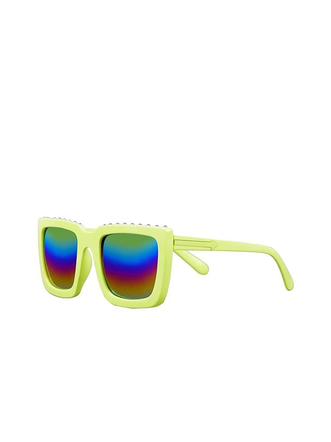 

AUGEN Unisex Square Sunglasses with UV Protected Lens, Blue