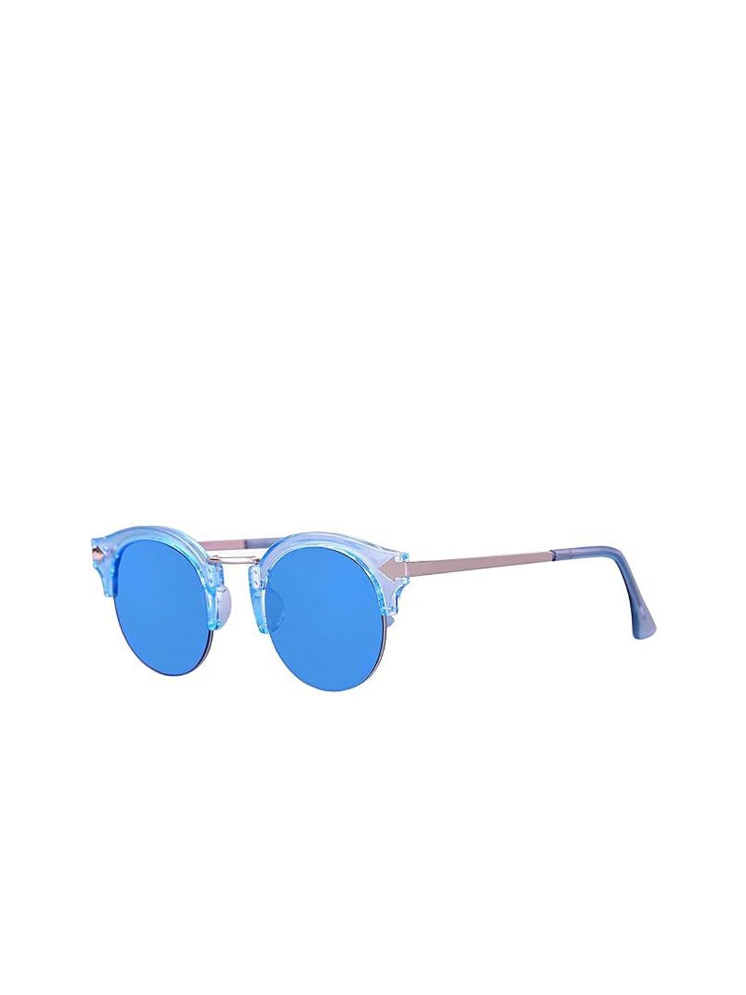 

AUGEN Unisex Round Sunglasses with UV Protected Lens, Blue