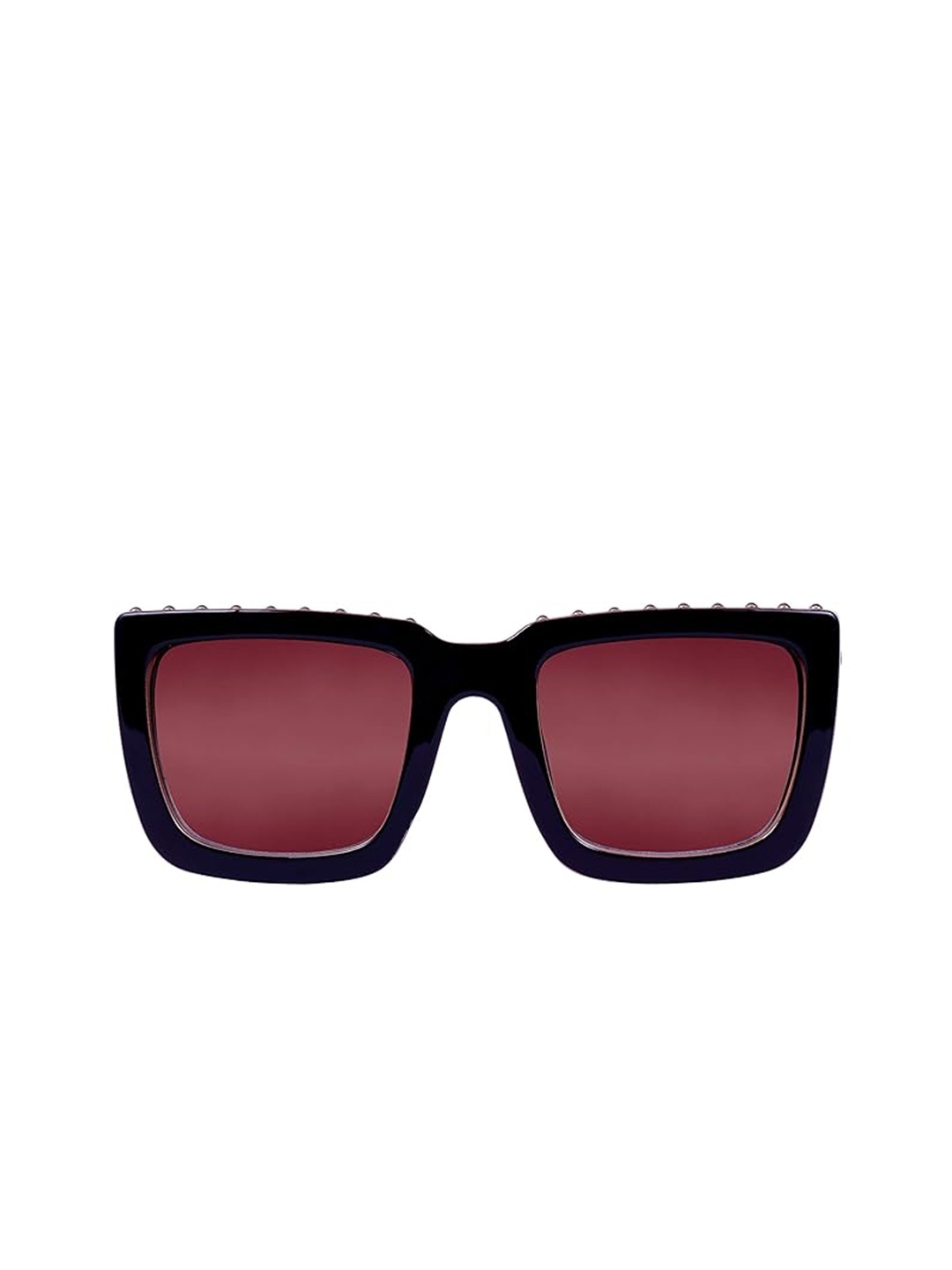 

AUGEN Unisex Square Sunglasses with UV Protected Lens, Brown