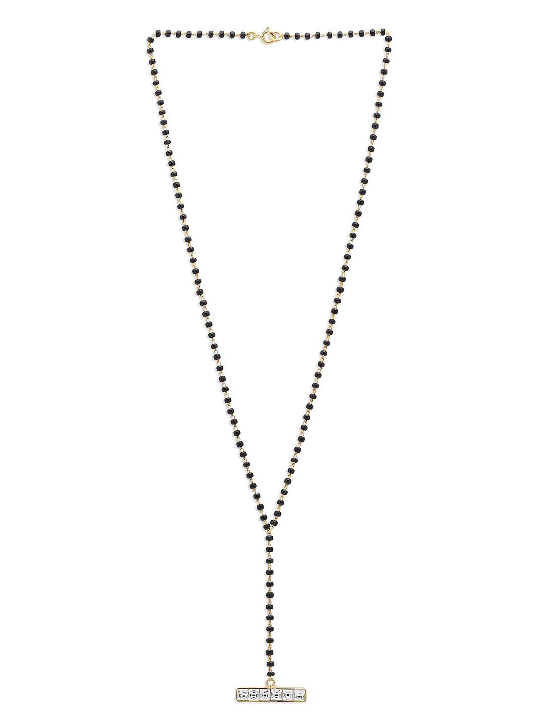 

Unniyarcha Gold-Plated 92.5 Silver Mangalsutra