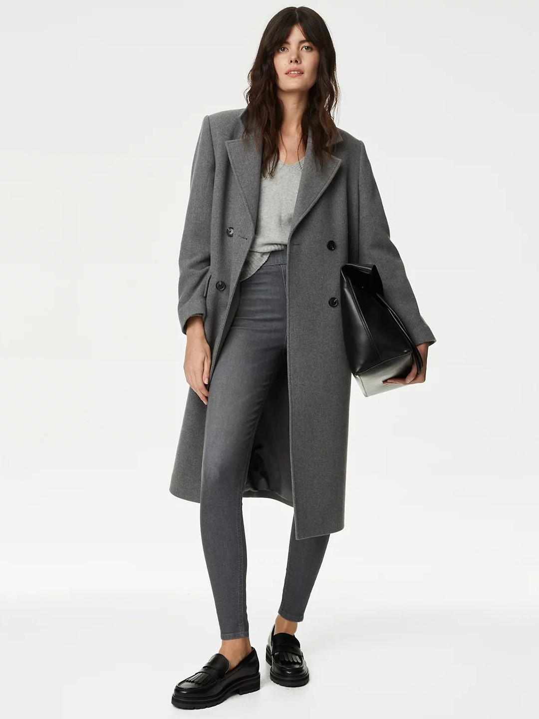 

Marks & Spencer Women Skinny Fit Denim, Black