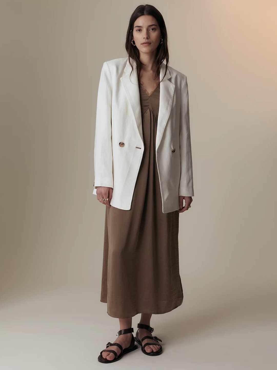 

Marks & Spencer Maxi Dress, Brown