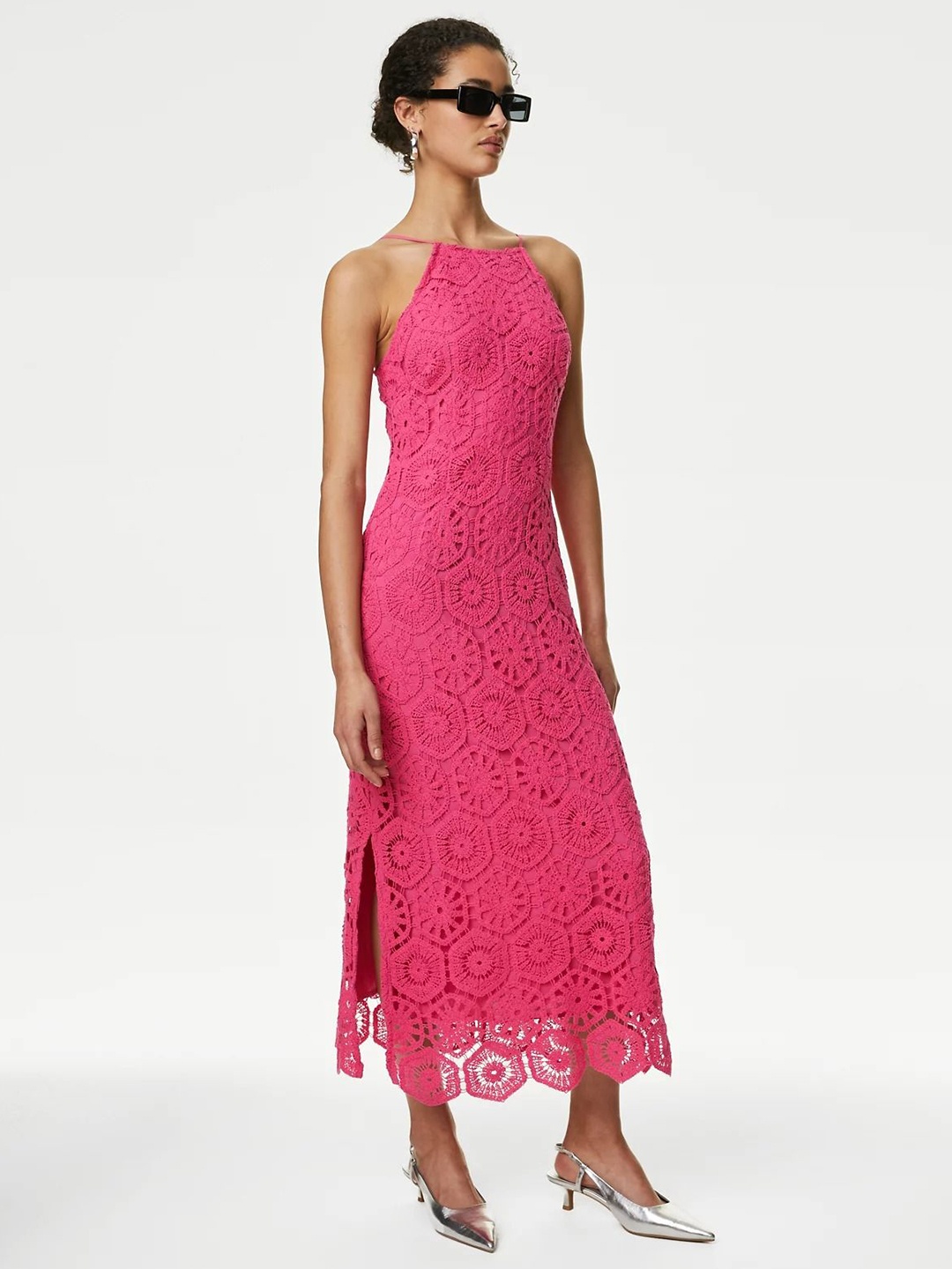 

Marks & Spencer Maxi Dress, Pink