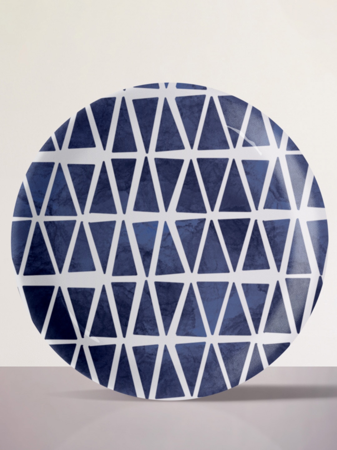 

Nestroots Blue & White Printed Ceramic Wall Plates