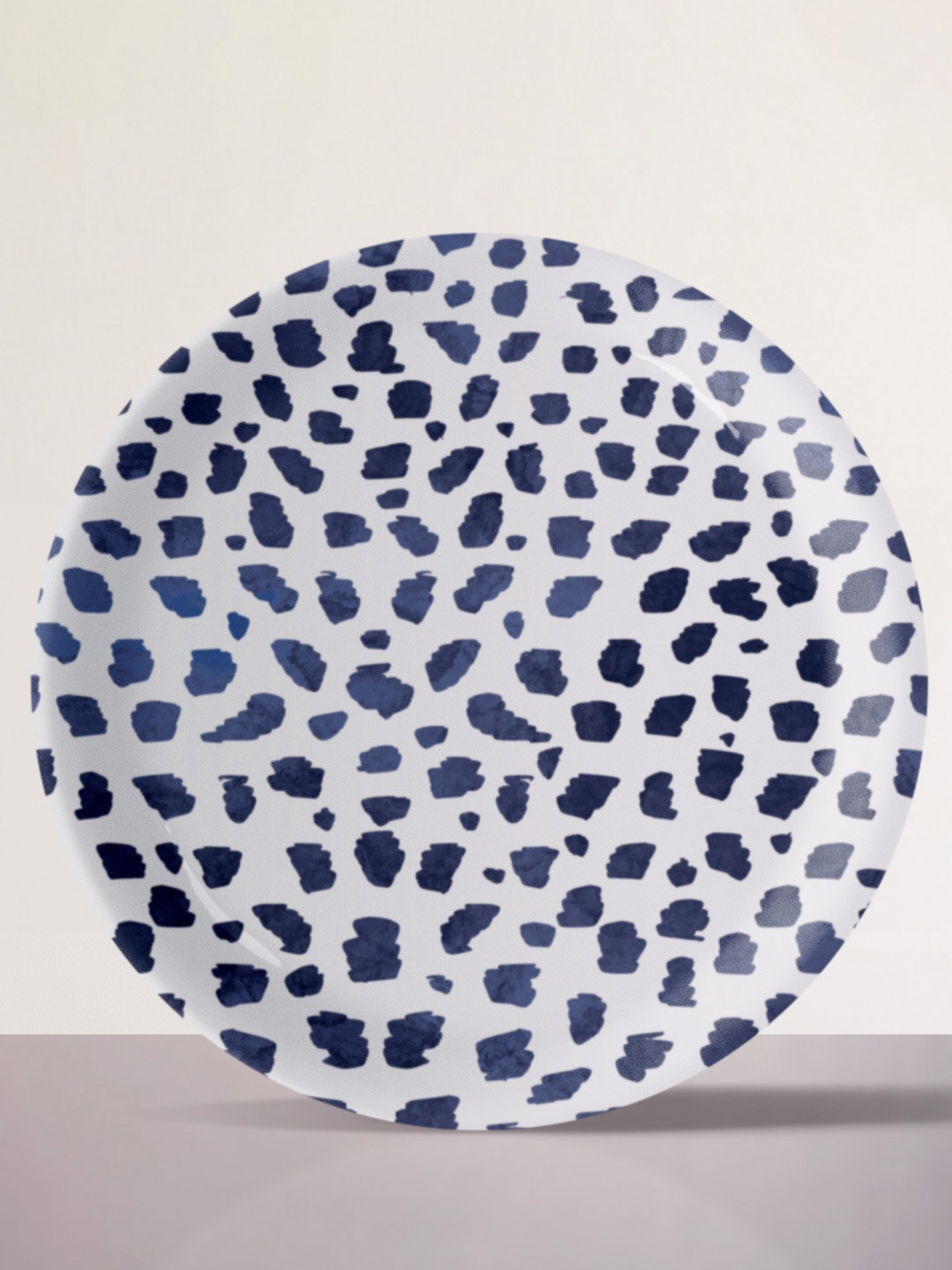 

nestroots Blue Printed Porcelain Wall Decor Plate