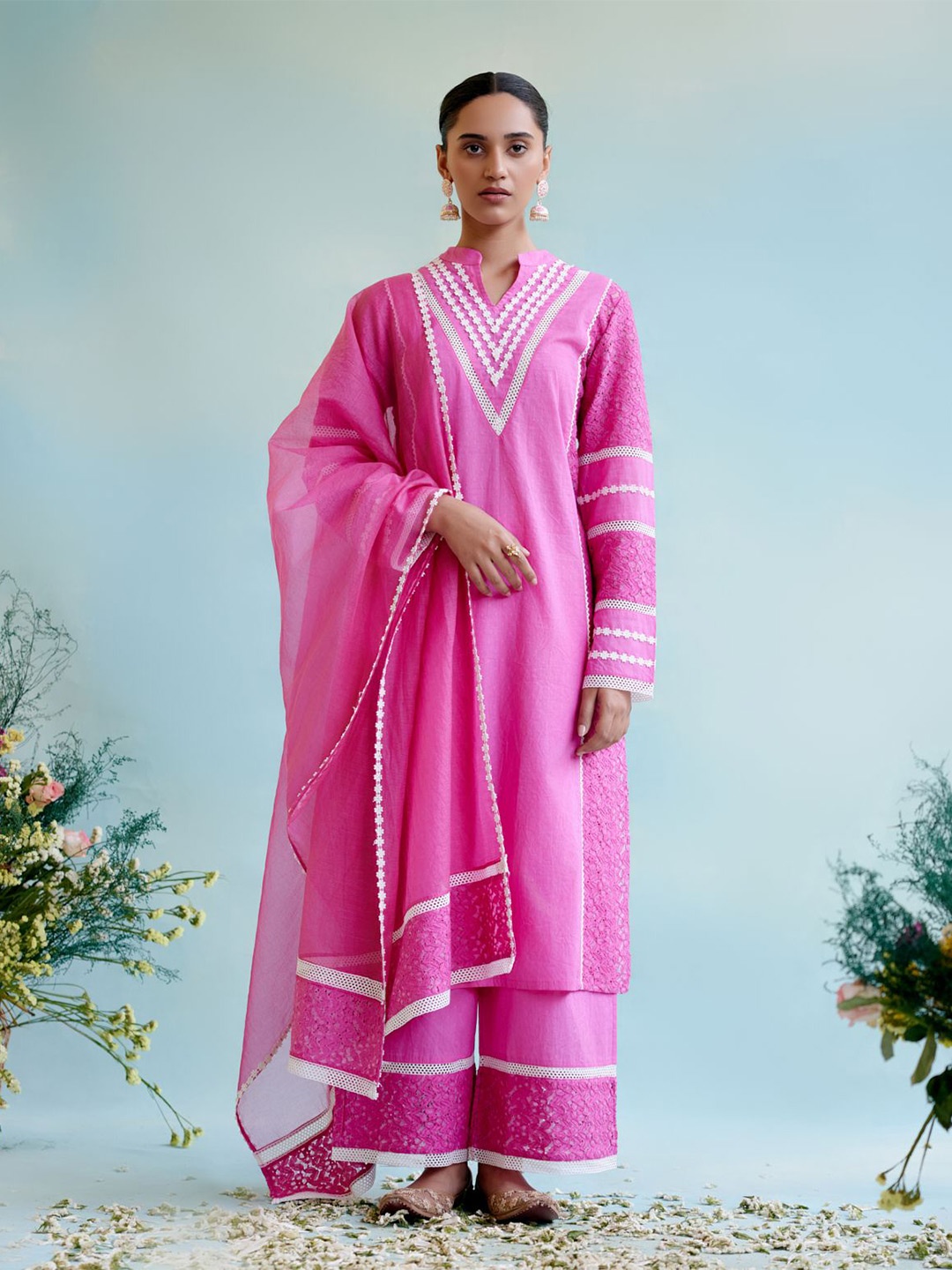 

NERO Dupatta, Purple
