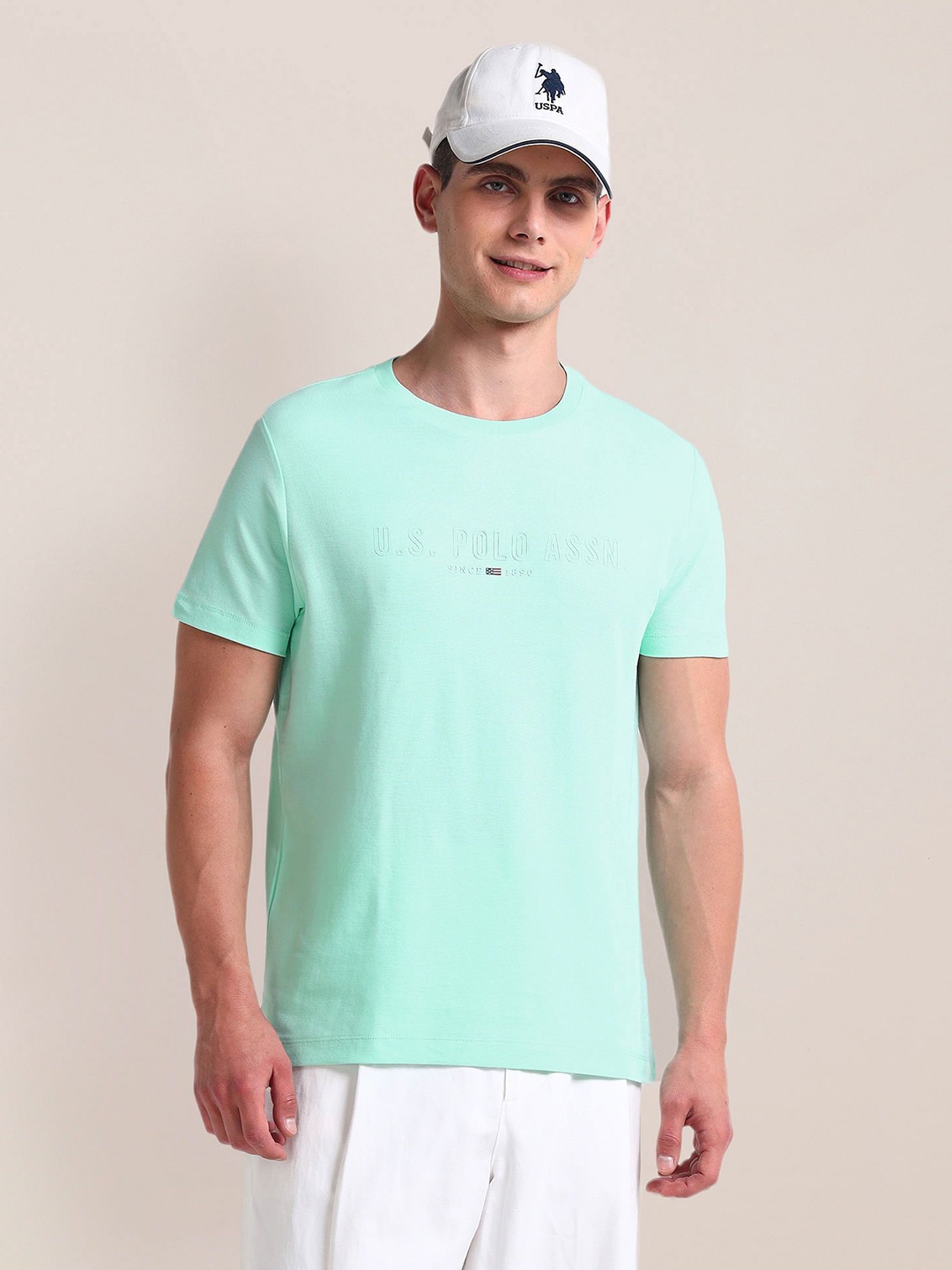 

U.S. Polo Assn. Men Pockets Slim Fit T-shirt, Blue