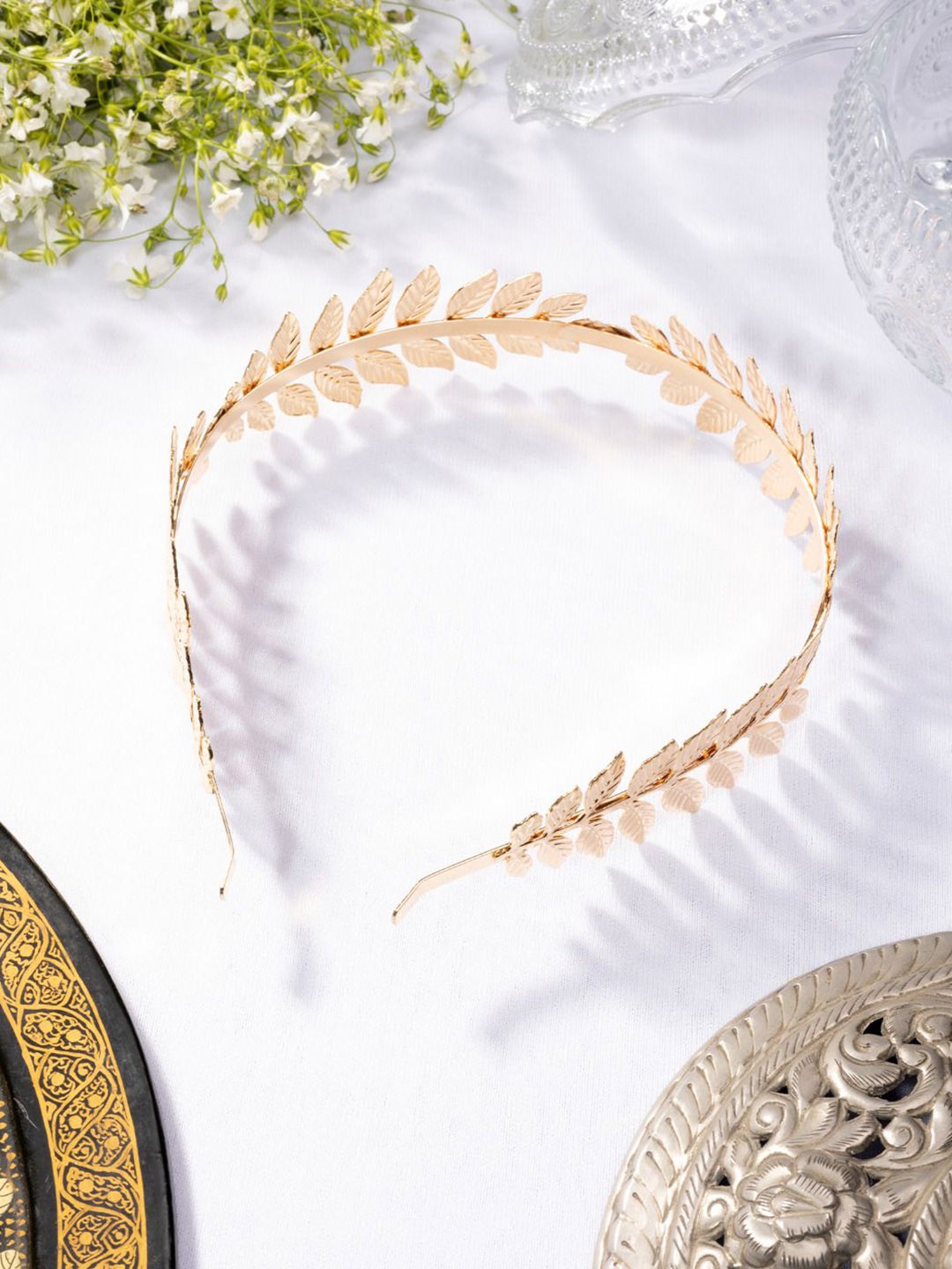 

Niscka Gold-Plated Head Chains Head Jewellery