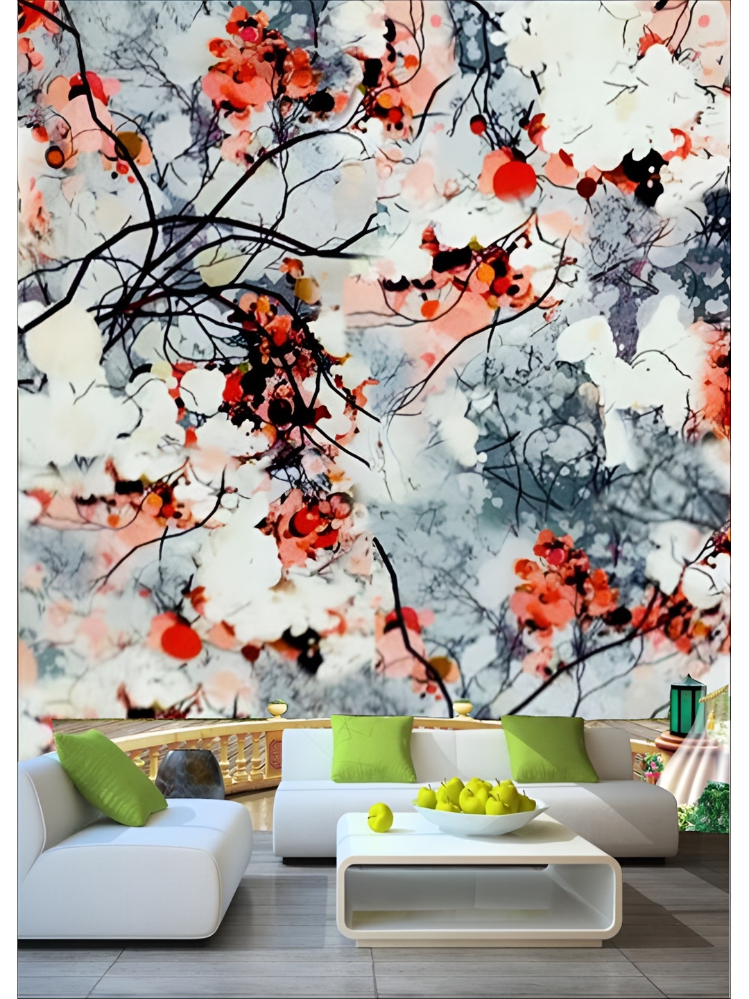 

Aura Black Printed Self Adhesive Wall Sticker