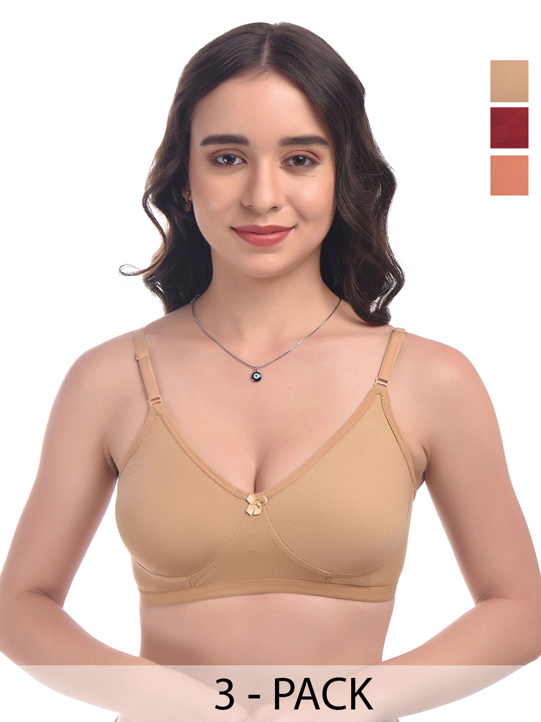 

elina Bra Full Coverage, Maroon