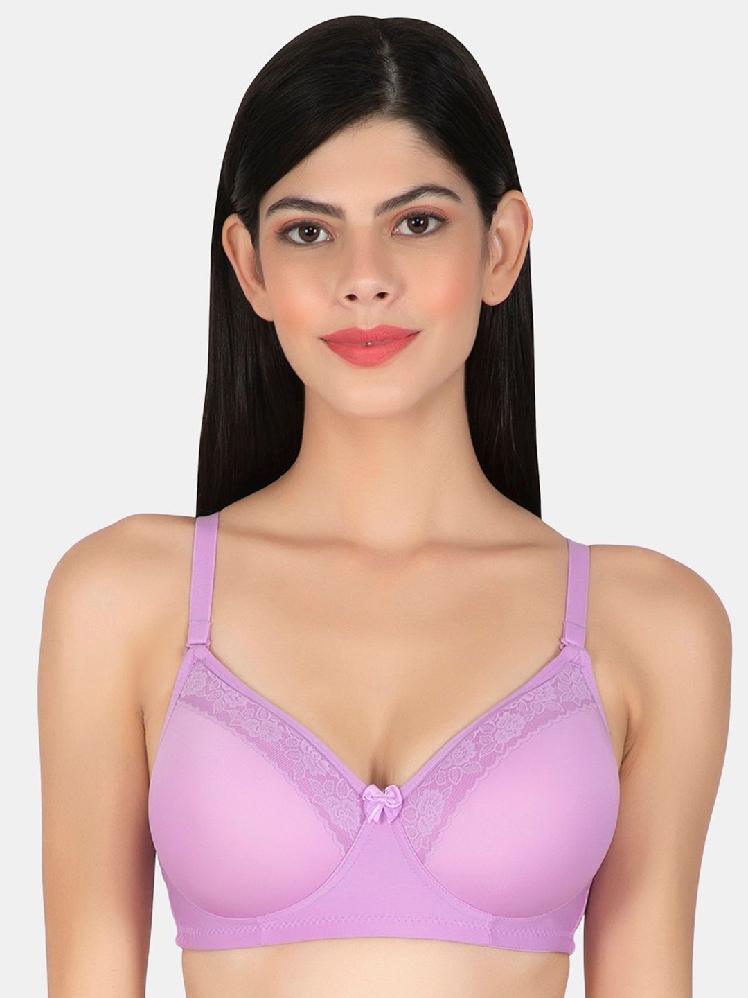 

Tweens Women Full Coverage Lightly Padded T-shirt Bra, Violet