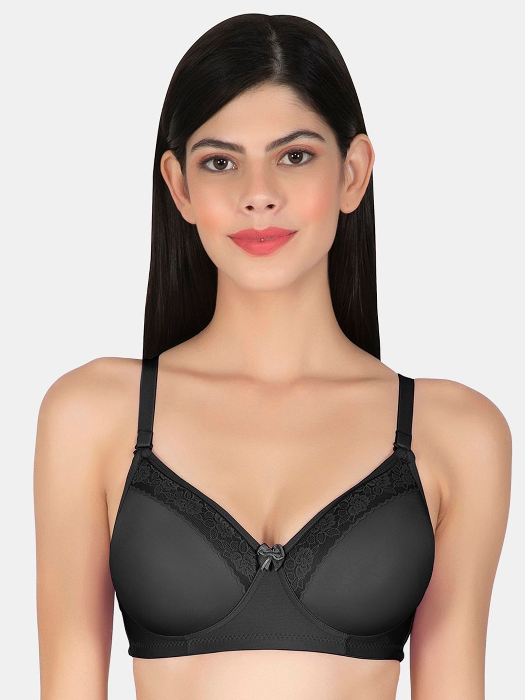 

Tweens Wowen Full Coverage Lightly Padded T-shirt Bra, Black