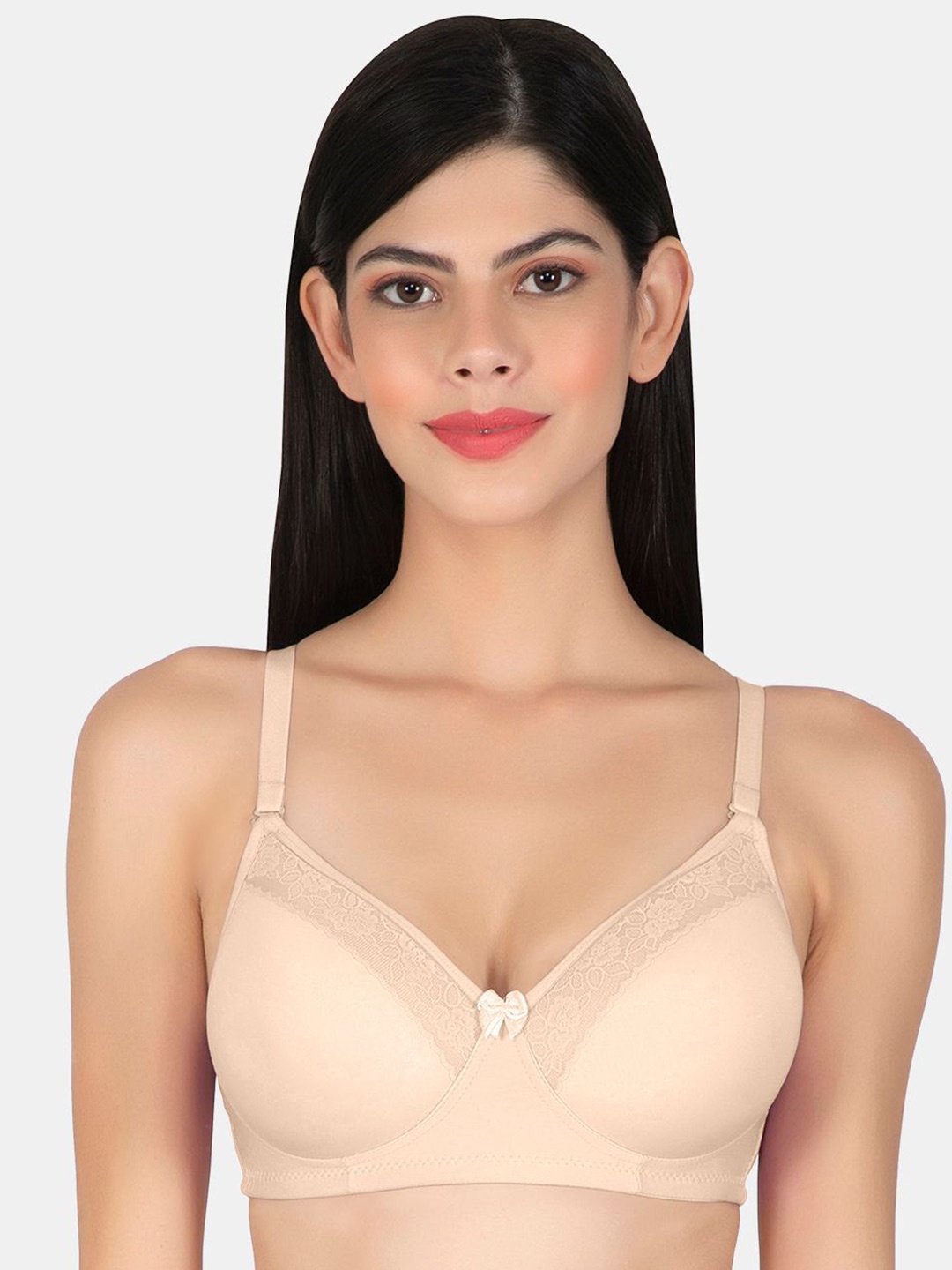 

Tweens Wowen Full Coverage Lightly Padded T-shirt Bra, Beige