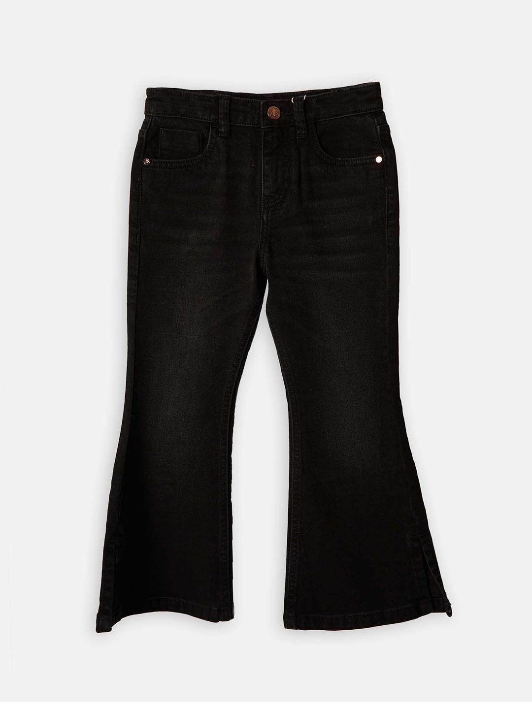 

Angel & Rocket Girls Wide Leg Stretchable Jeans, Black