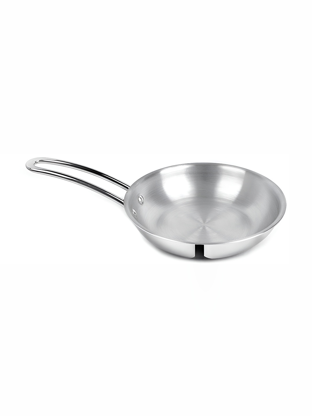 

Pradeep Silver toned Stainless Steel Fry Pan 1.9L