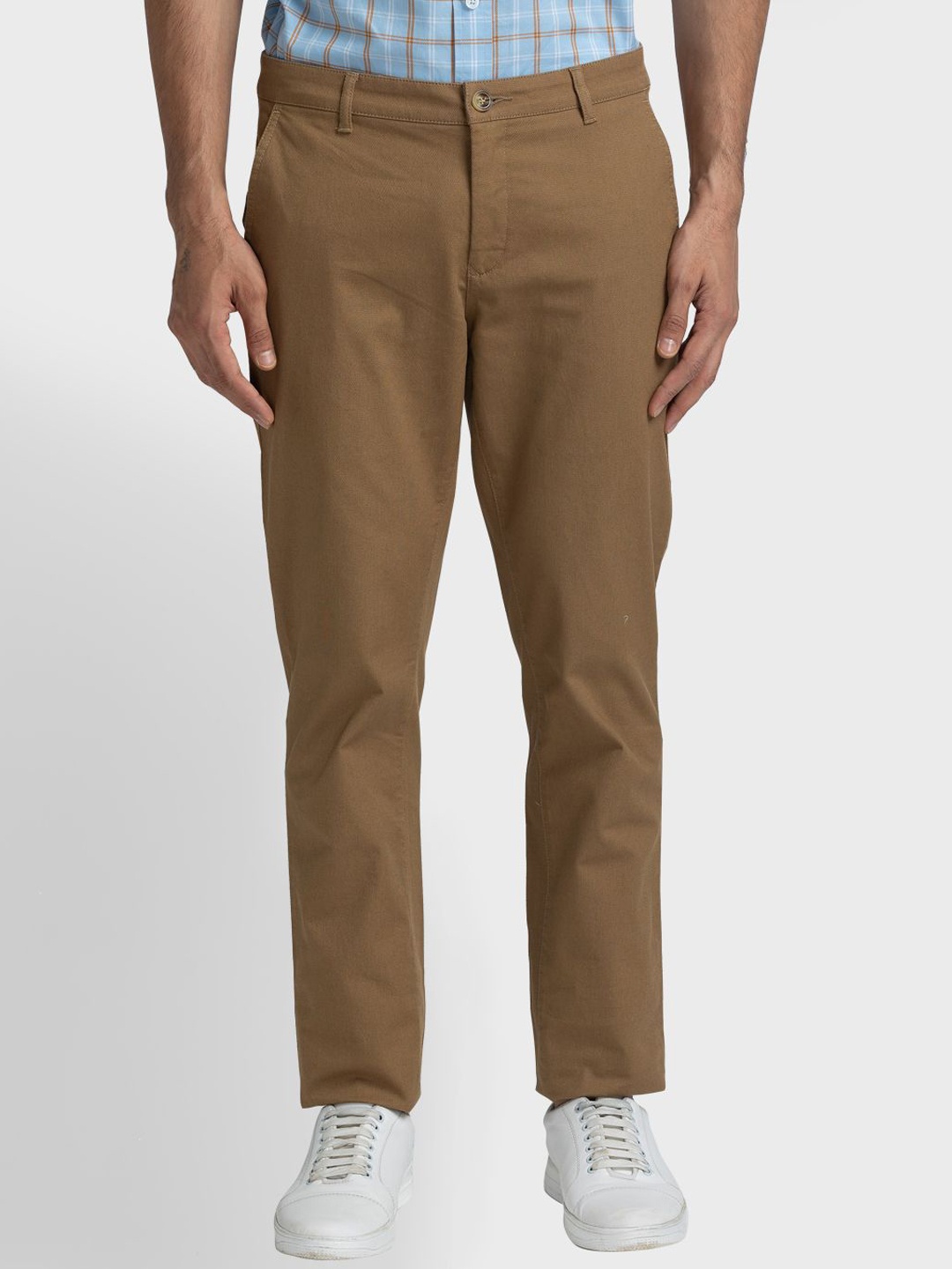 

ColorPlus Men Trousers, Brown