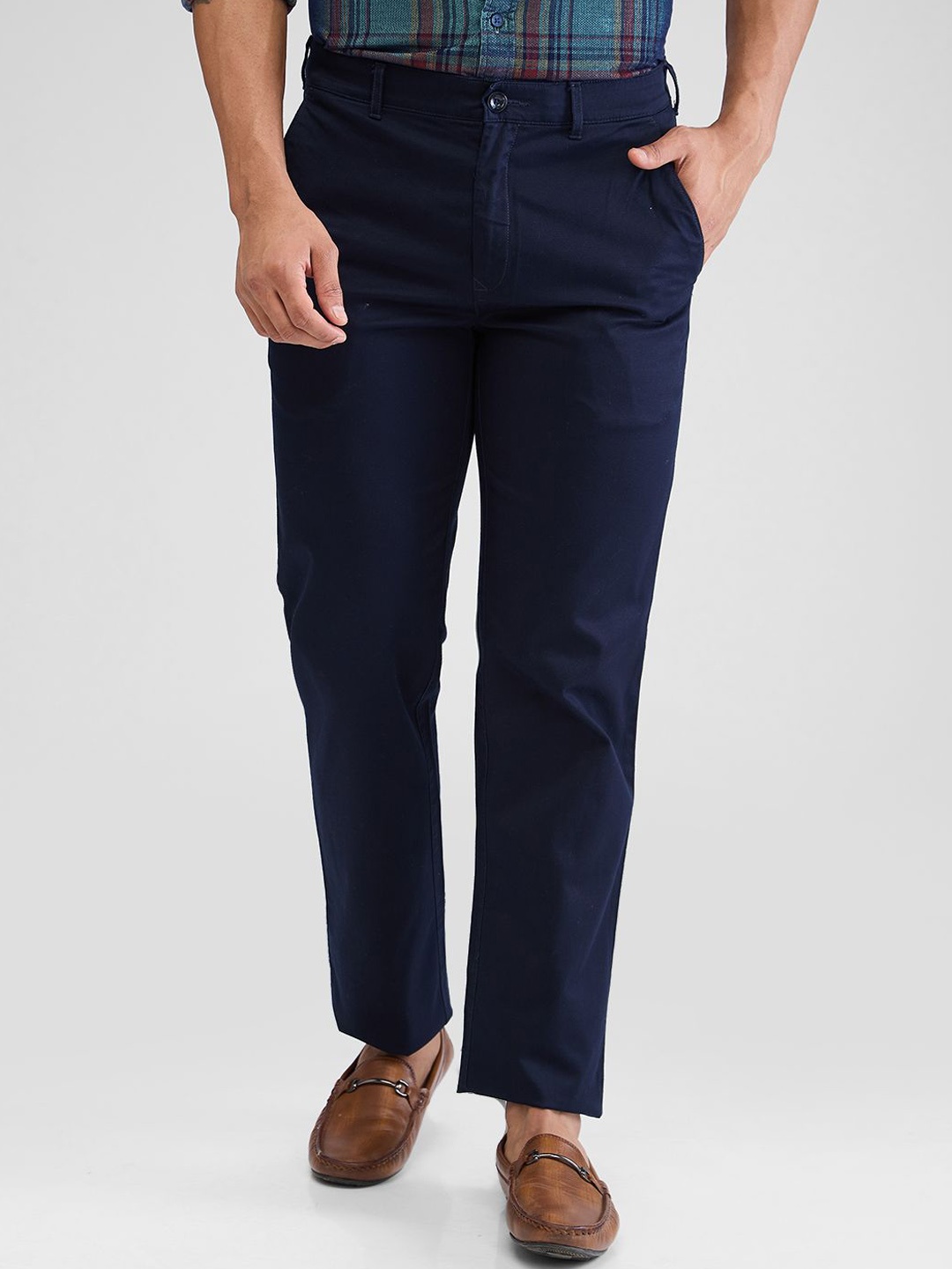 

ColorPlus Men Chinos Trousers, Blue